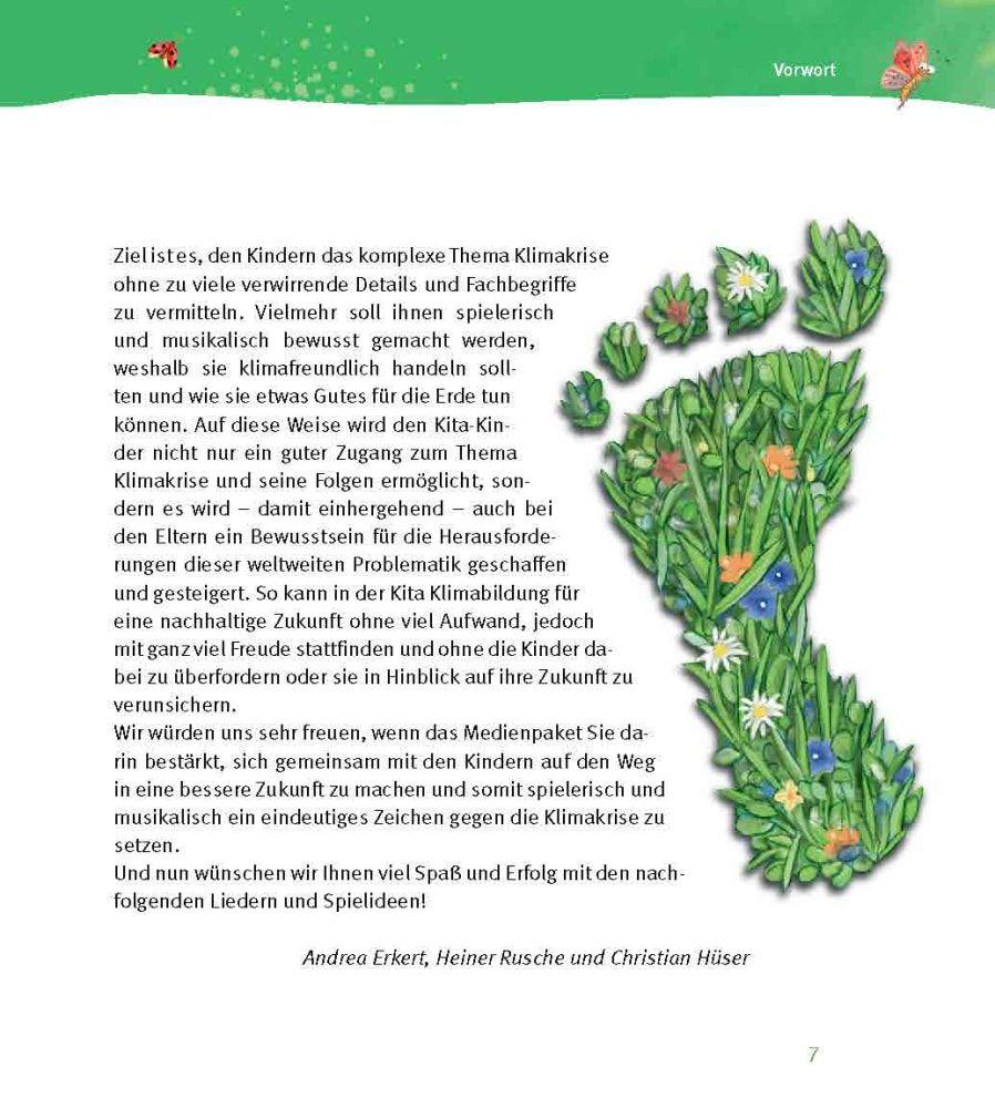 Beispielinhalt (Bild) Kleine Klimaschützer in Aktion