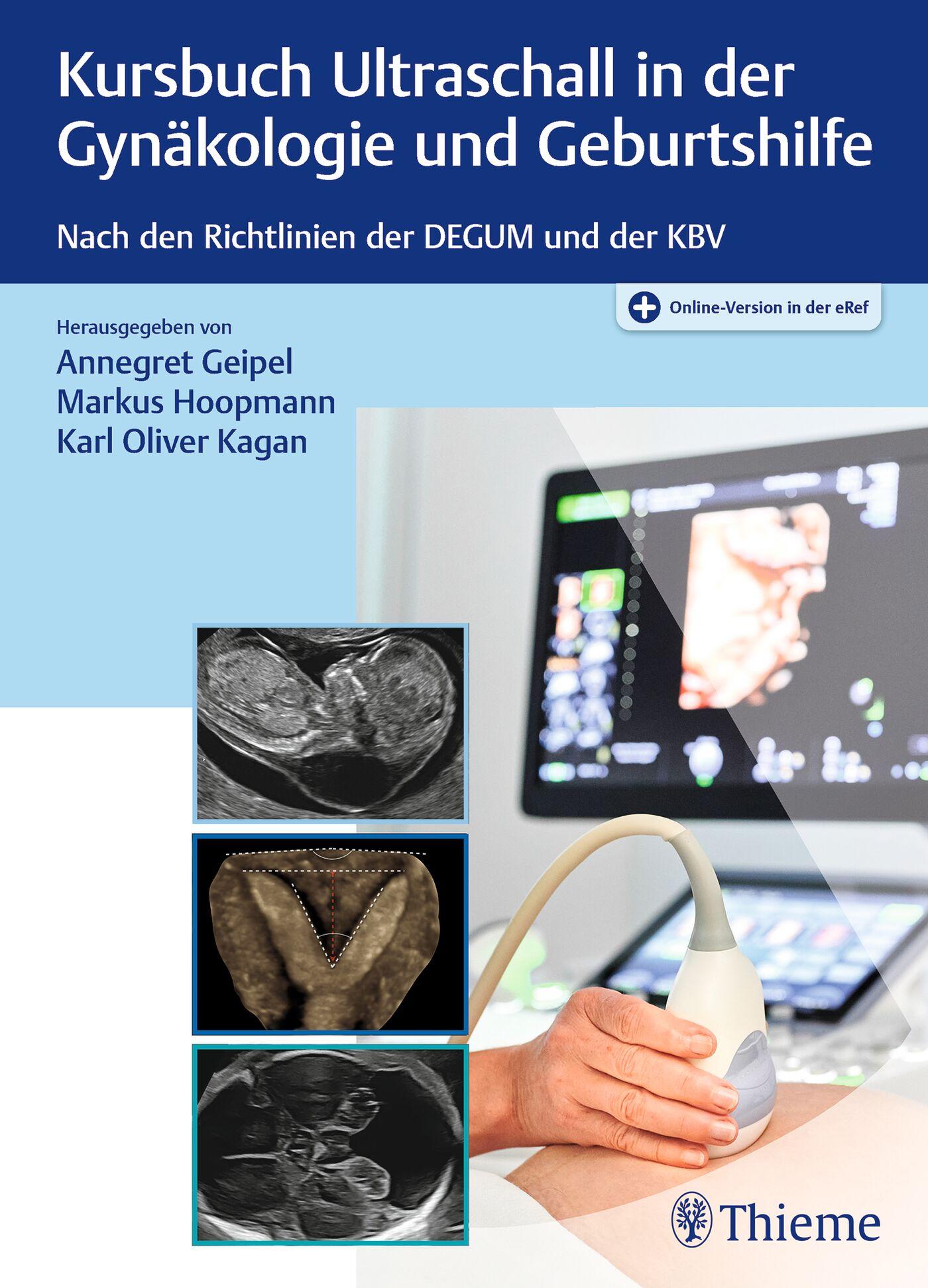 Vorderes Coverbild Kursbuch Ultraschall in der Gynäkologie und Geburtshilfe