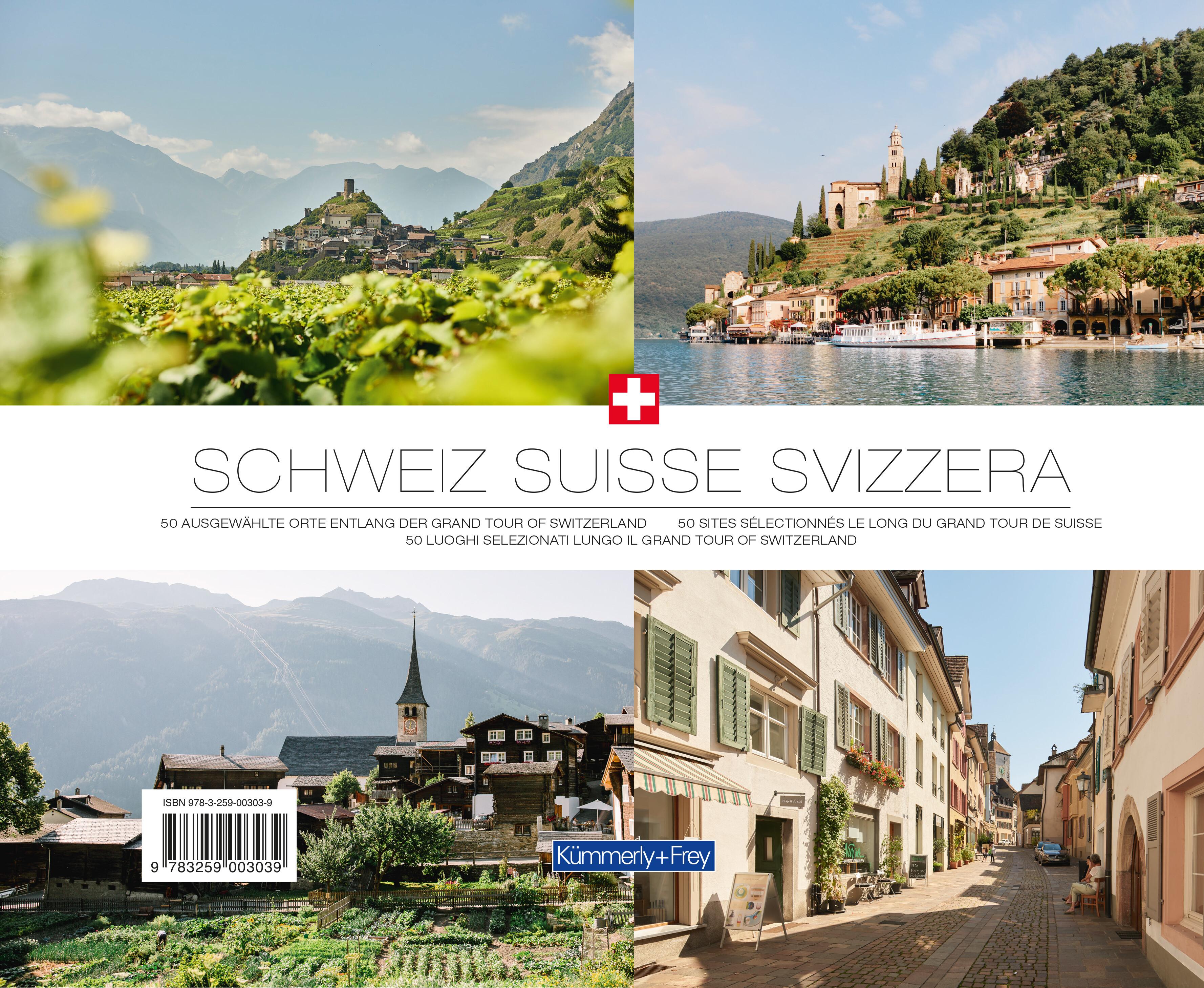 Rückseitencover Schweiz - Verliebt in schöne Orte