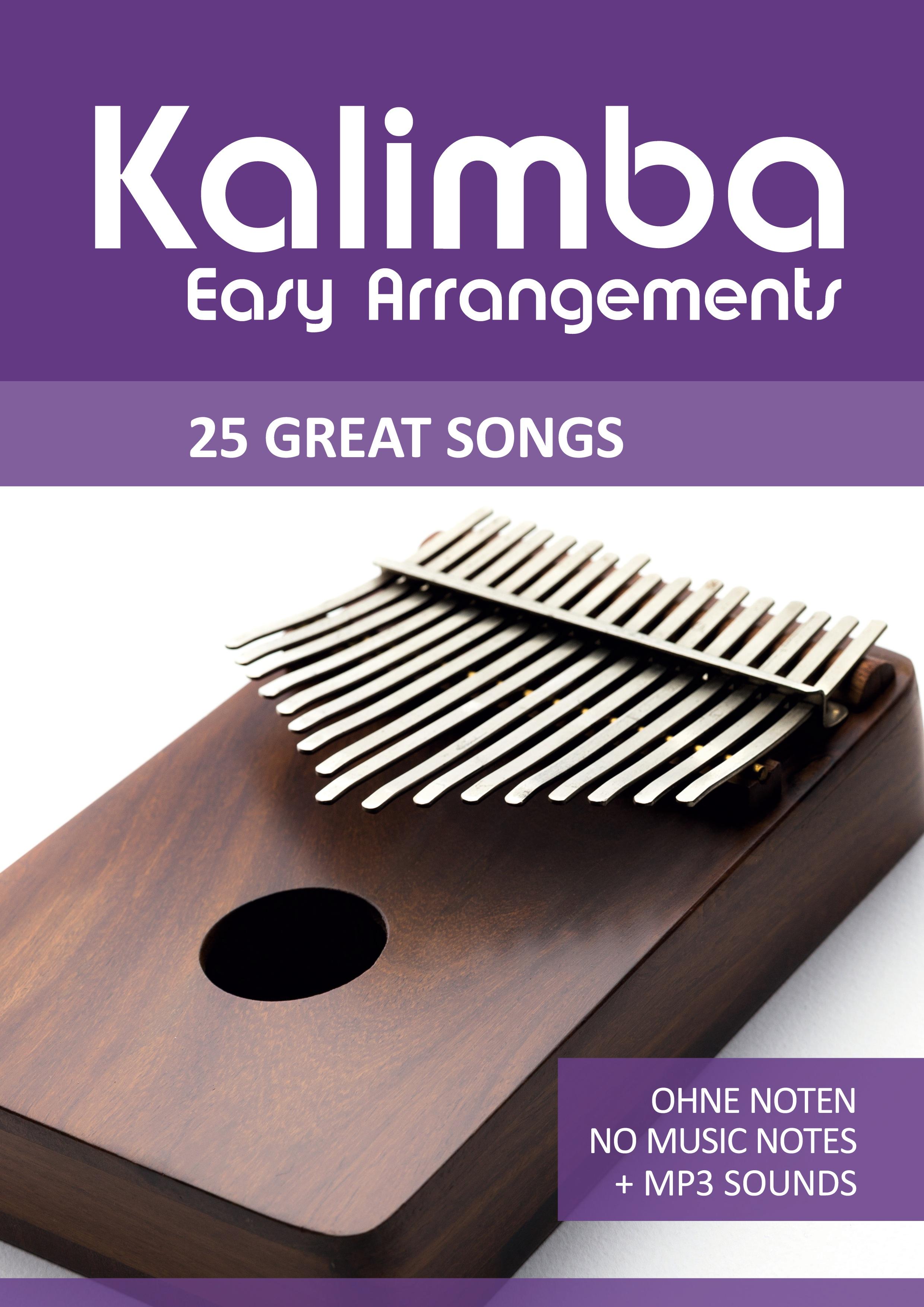 Vorderes Coverbild Kalimba Easy Arrangements - 25 Great Songs