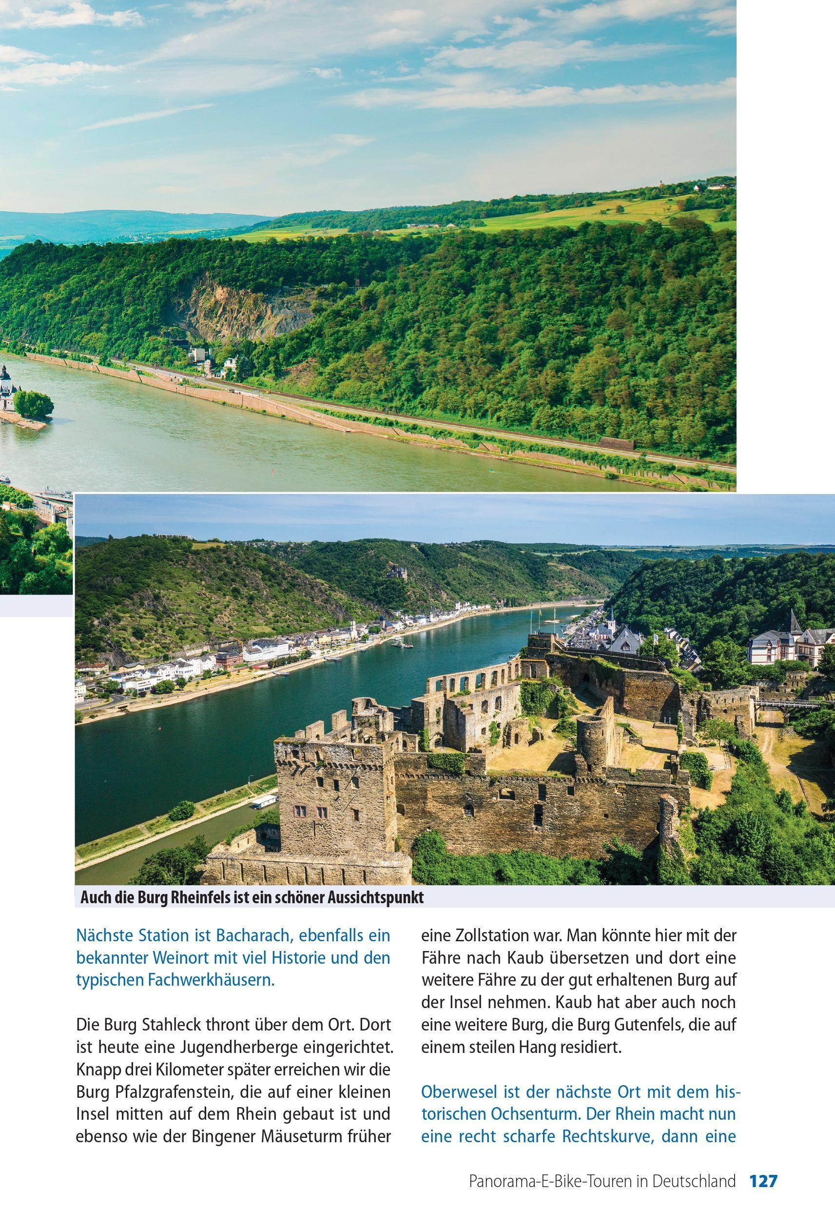 Beispielinhalt (Bild) Die 44 schönsten Panorama-E-Bike-Touren in Deutschland