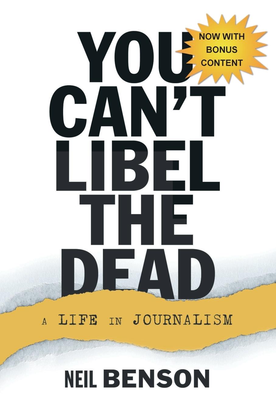 Vorderes Coverbild You Can't Libel the Dead