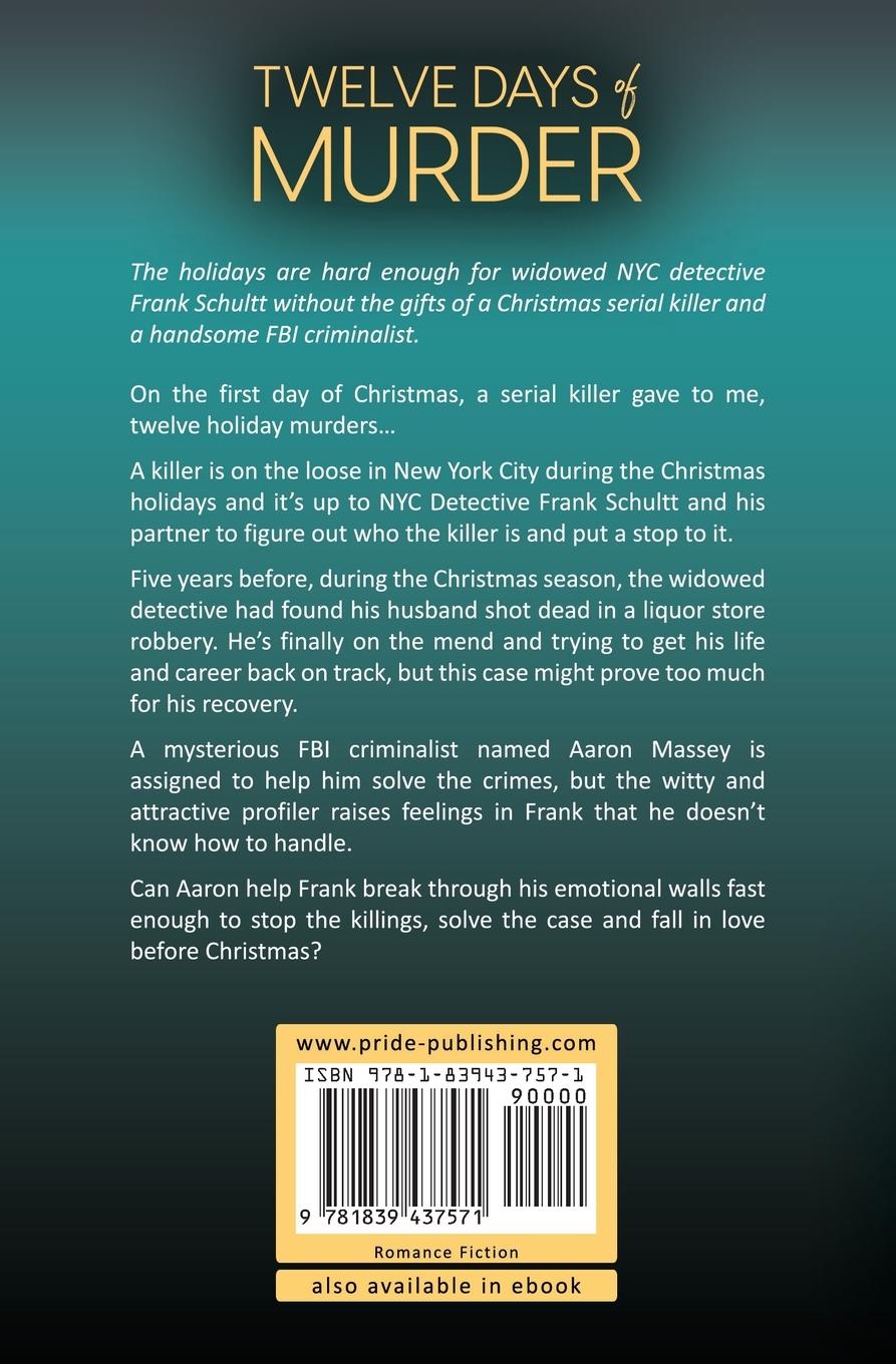 Rückseitencover Twelve Days of Murder