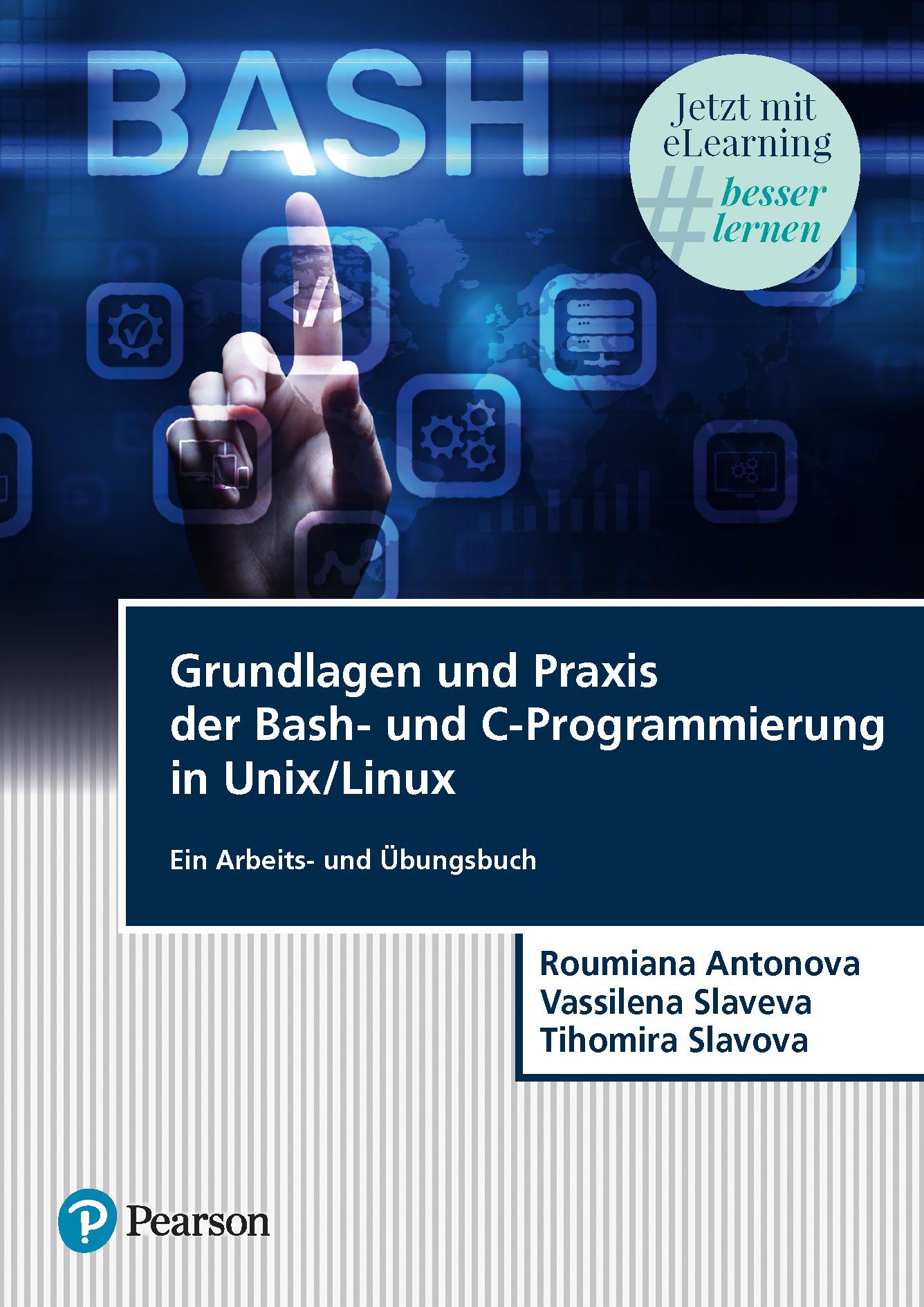 Vorderes Coverbild Grundlagen und Praxis der Bash-und C-Programmierung in Unix/Linux