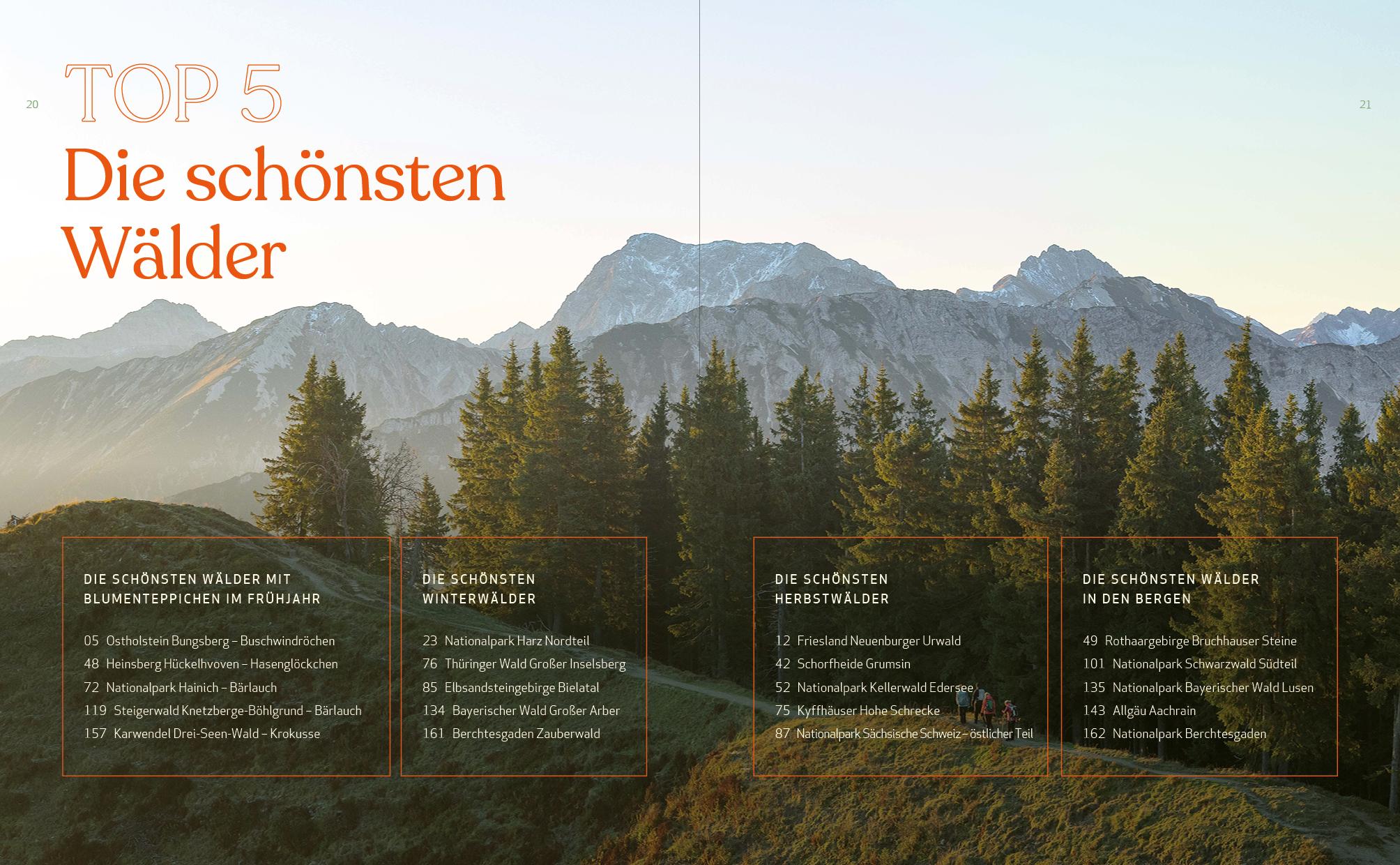 Beispielinhalt (Bild) Wild Guide Deutsche Wälder