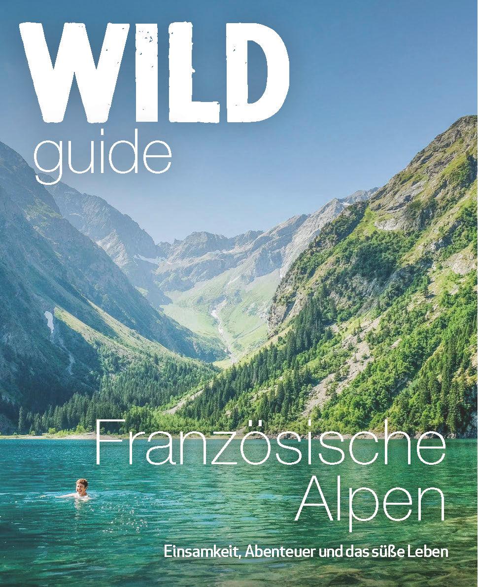 Vorderes Coverbild Wild Guide Französische Alpen