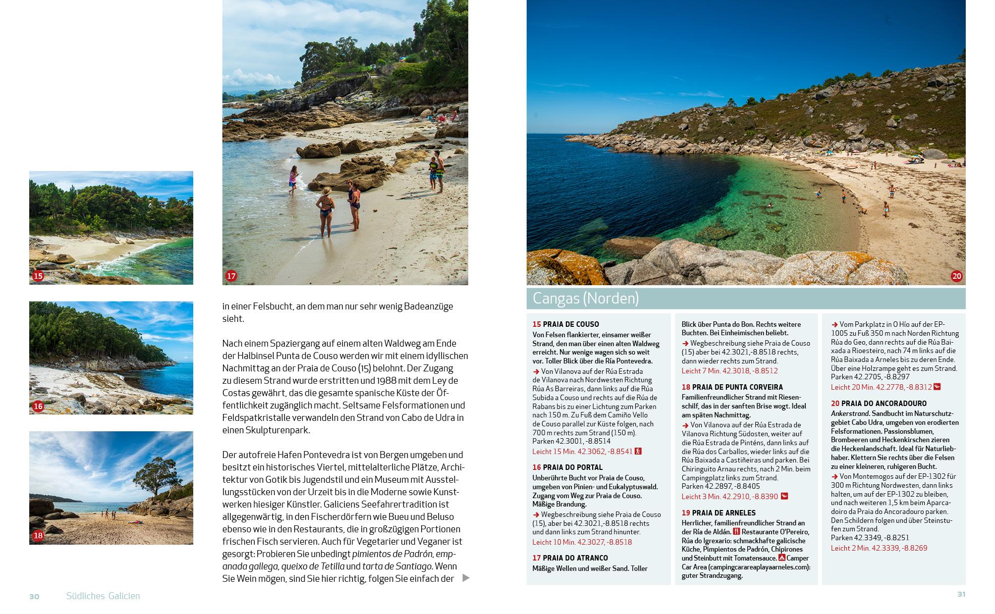 Beispielinhalt (Bild) Hidden Beaches Spanien