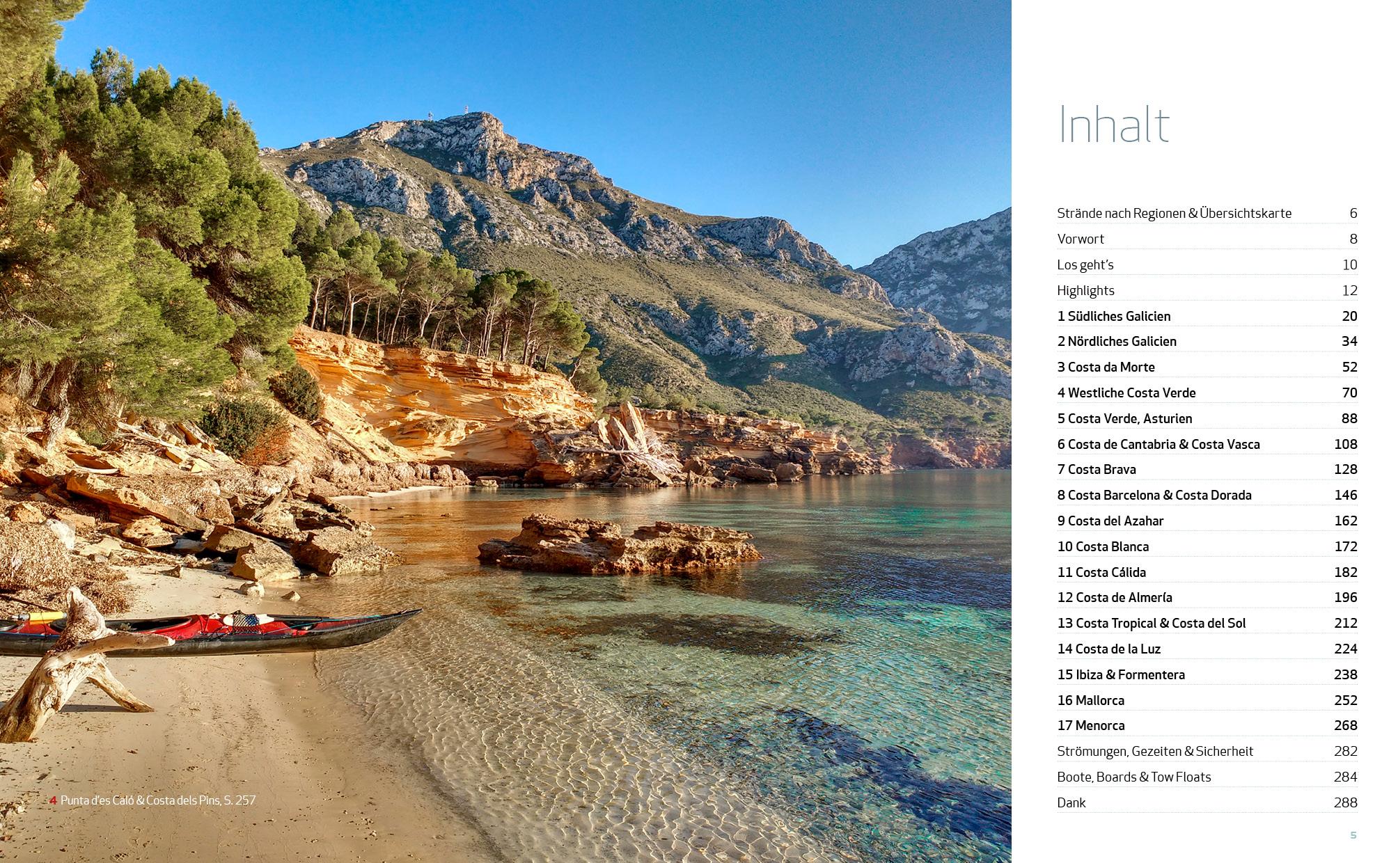 Beispielinhalt (Bild) Hidden Beaches Spanien
