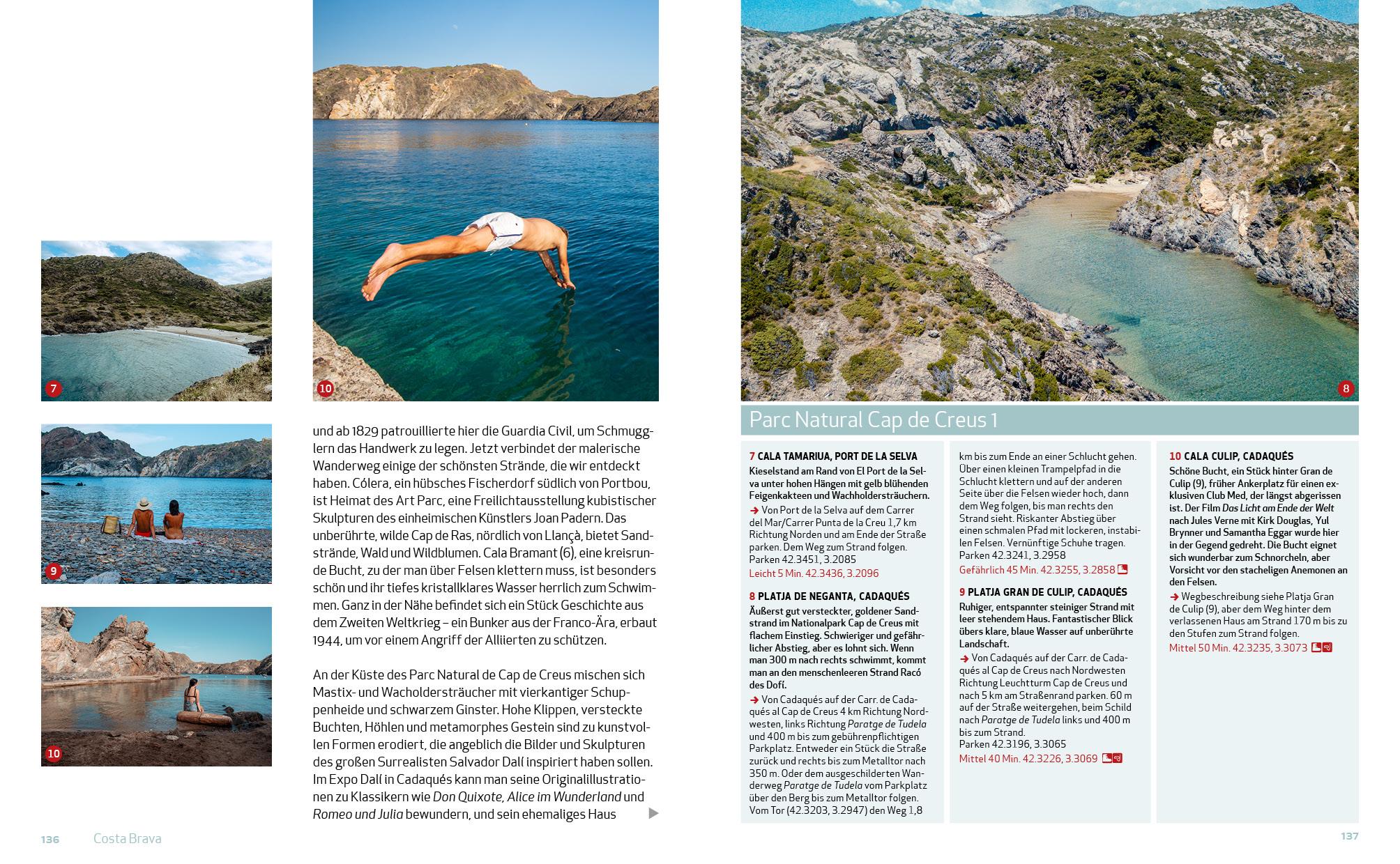 Beispielinhalt (Bild) Hidden Beaches Spanien