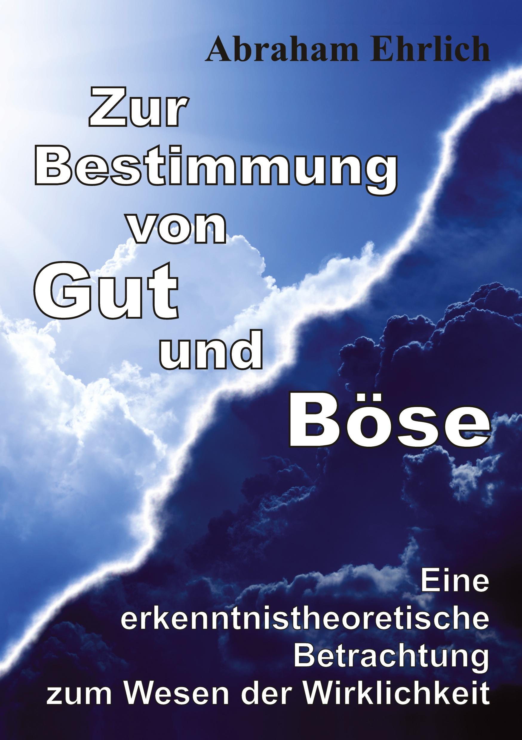Vorderes Coverbild Zur Bestimmung von Gut und Böse