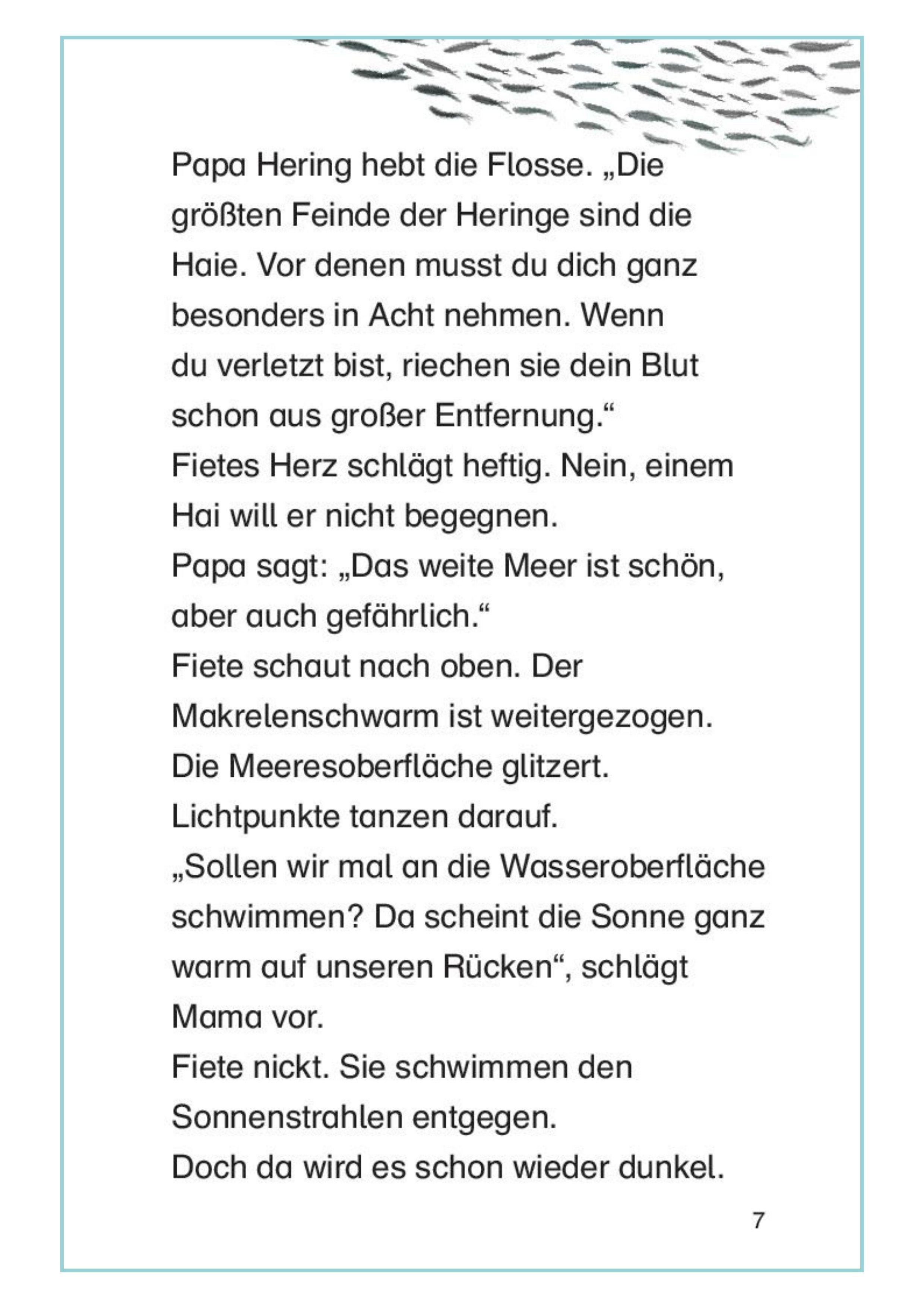Beispielinhalt (Bild) Fiete Hering - Abenteuer im Müllmeer