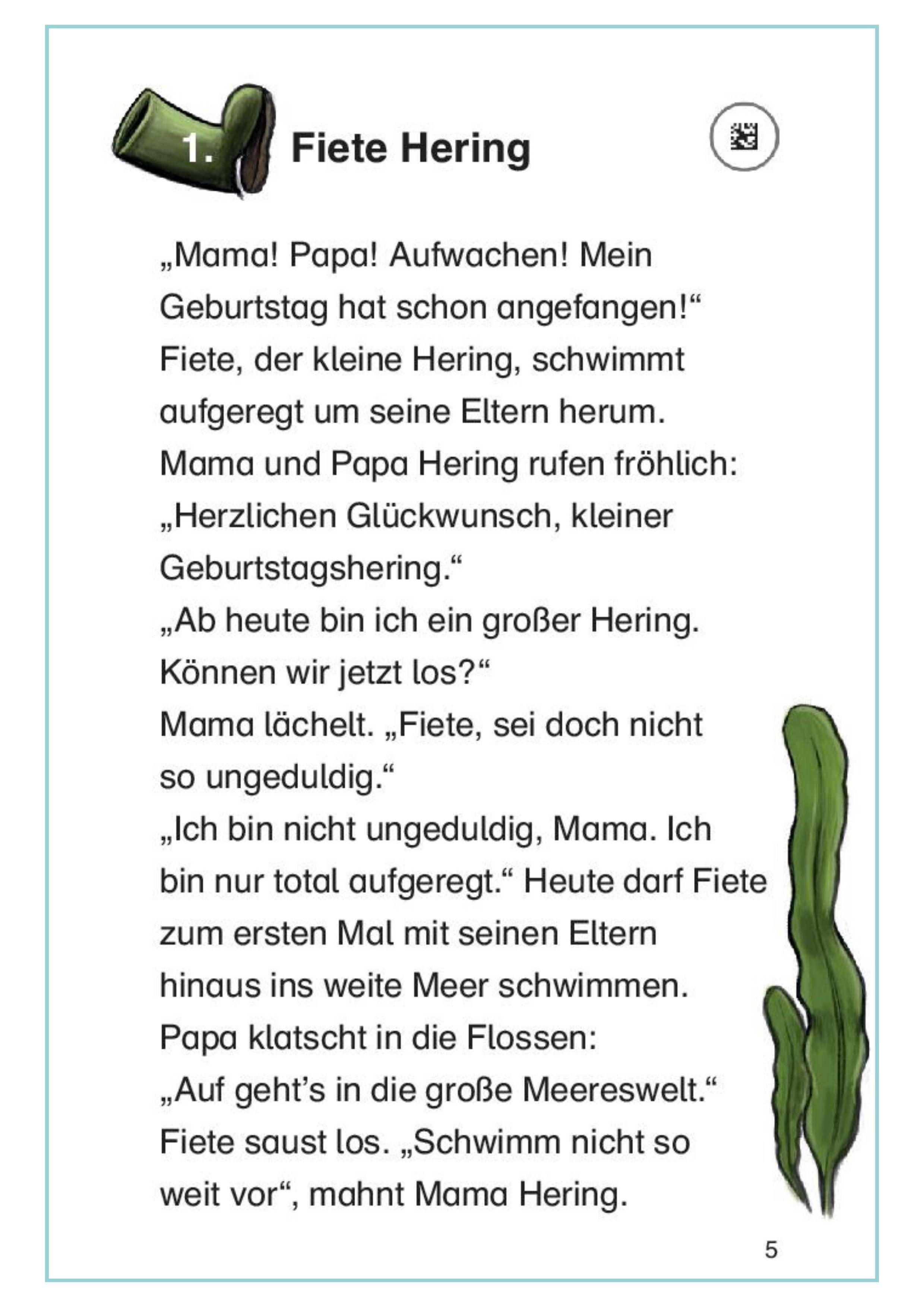 Beispielinhalt (Bild) Fiete Hering - Abenteuer im Müllmeer