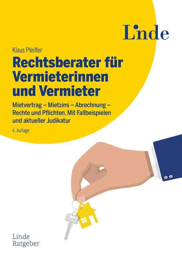 Vorderes Coverbild Rechtsberater für Vermieterinnen und Vermieter