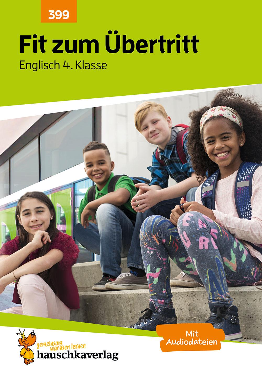 Vorderes Coverbild Übungsheft Fit zum Übertritt - Tests in Englisch 4. Klasse