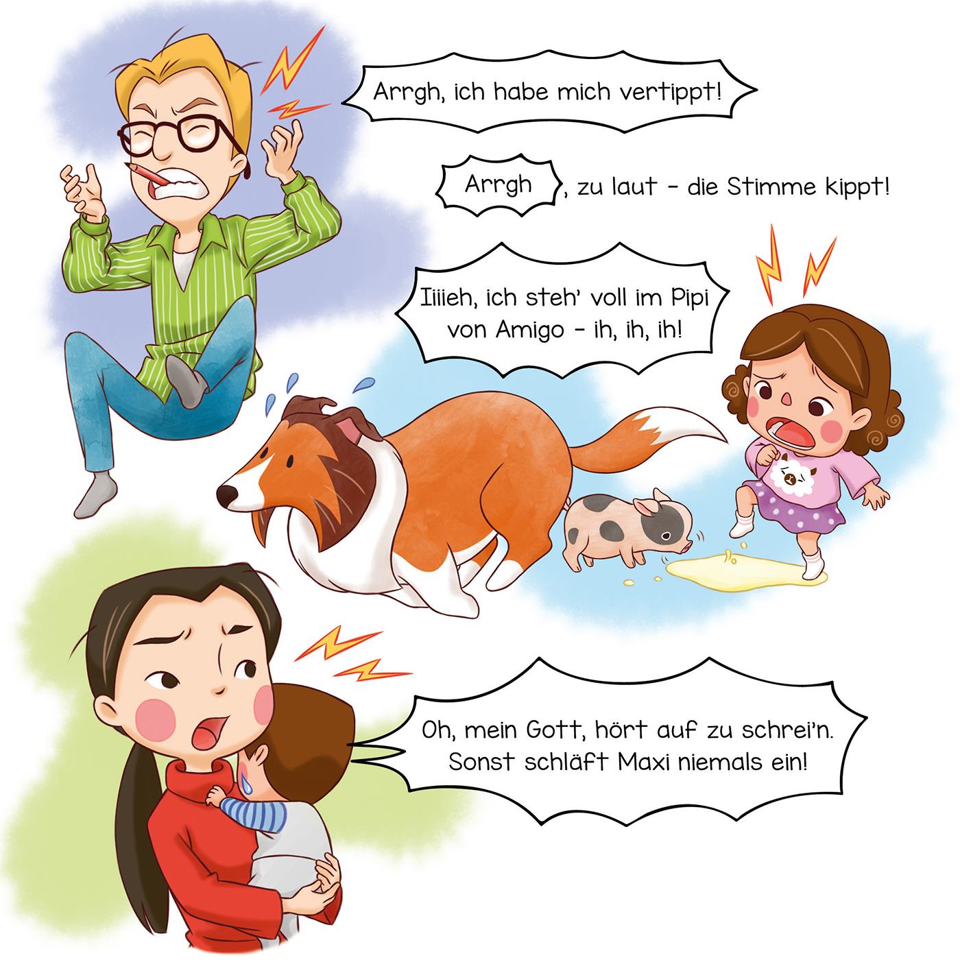 Beispielinhalt (Bild) "Om", sagt Oma