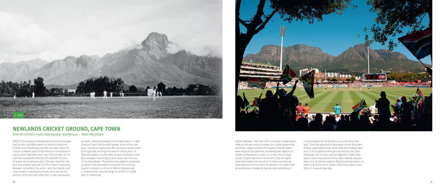 Beispielinhalt (Bild) Cricket Grounds Then and Now