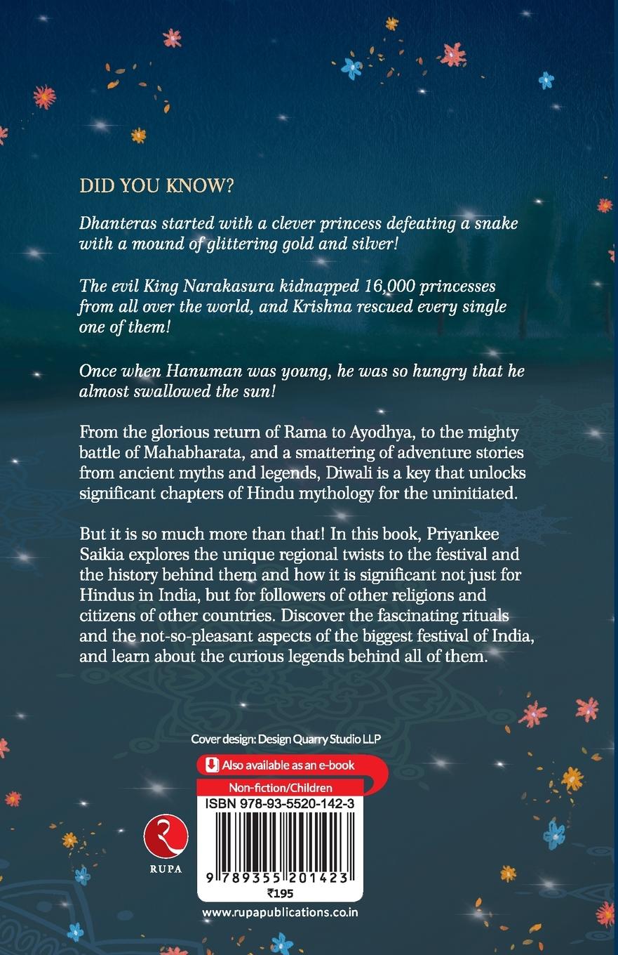 Rückseitencover THE MAGICAL MYTHS AND LOST LEGENDS OF DIWALI