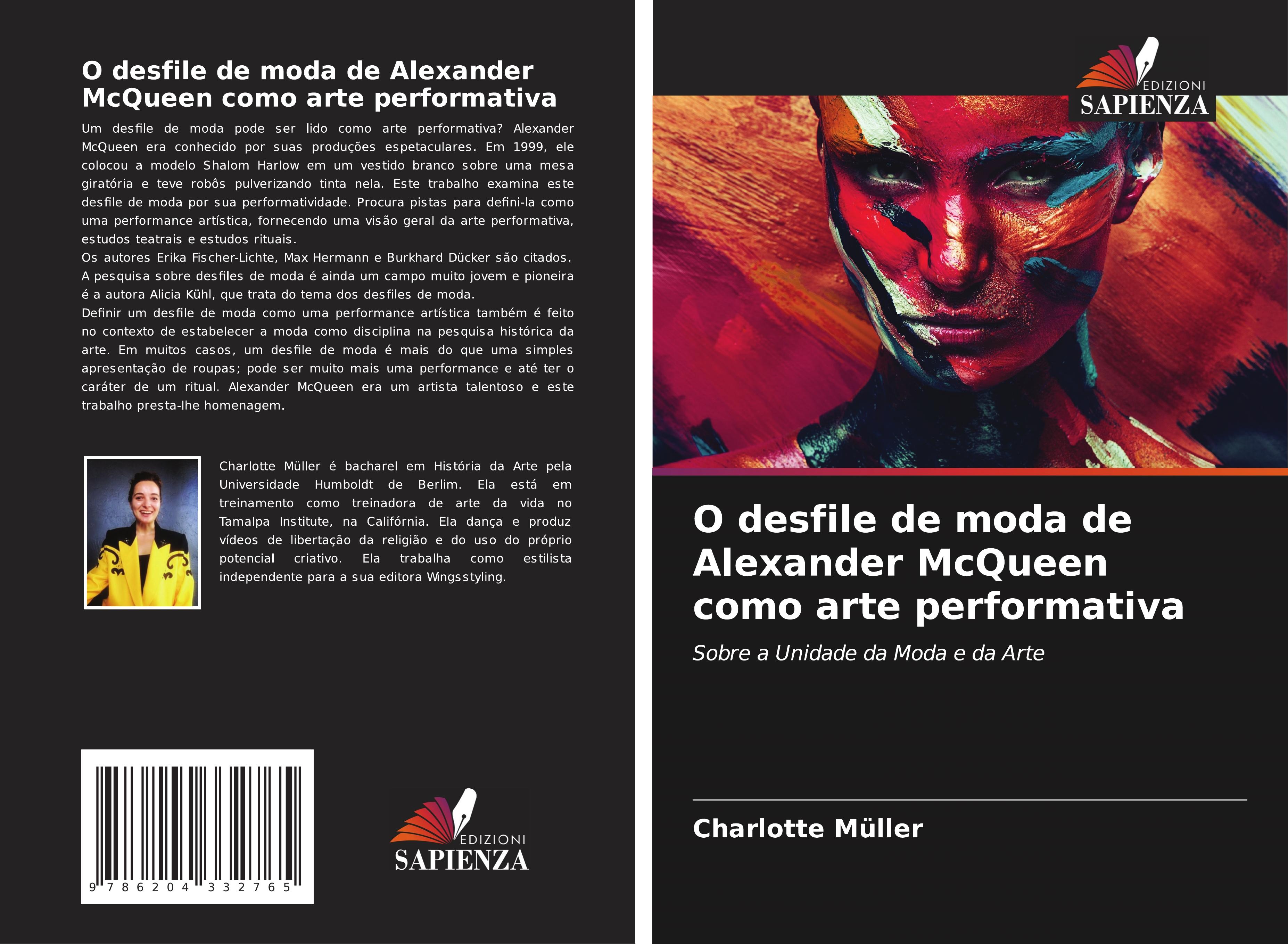 Vorderes Coverbild O desfile de moda de Alexander McQueen como arte performativa