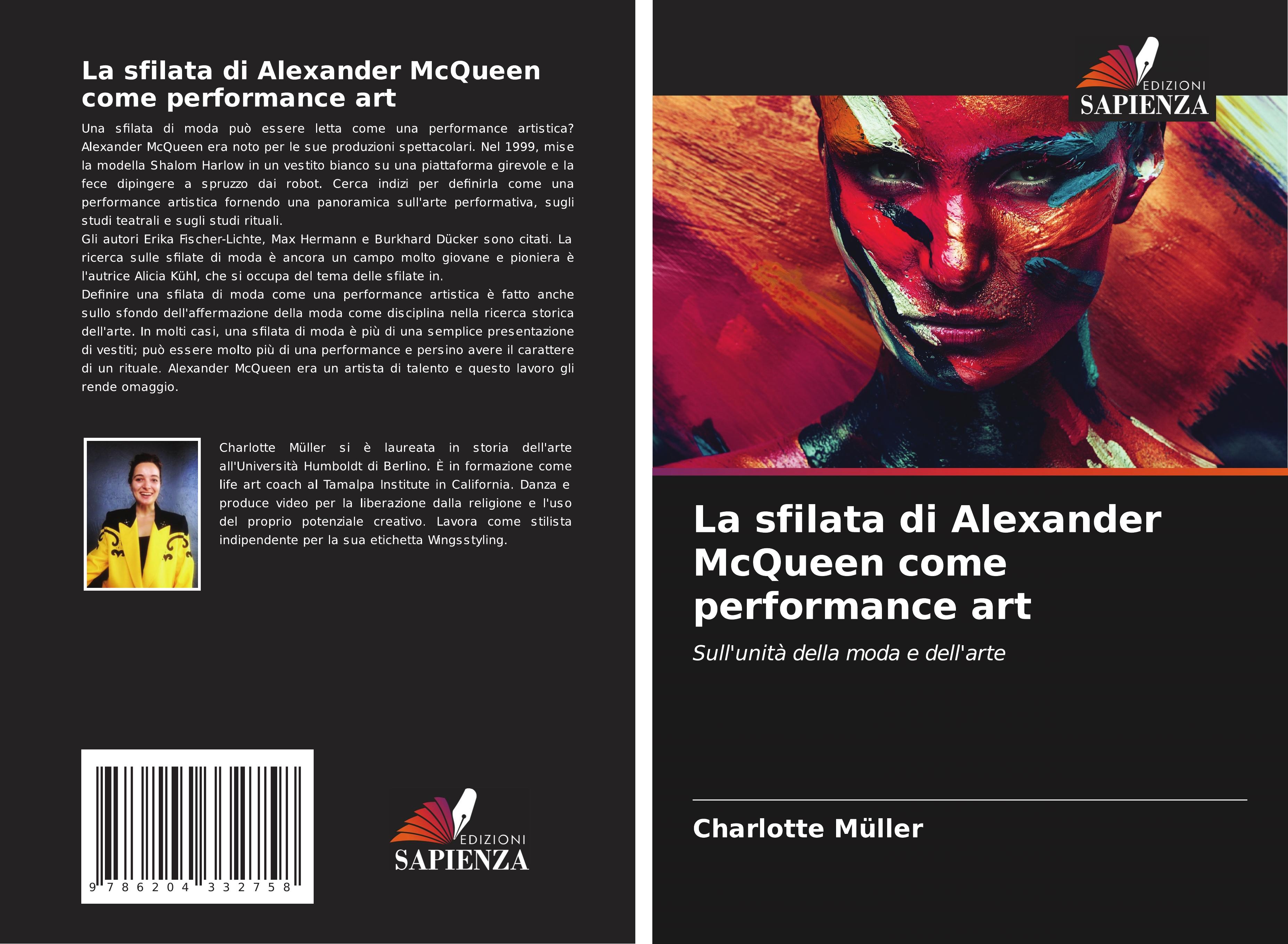 Vorderes Coverbild La sfilata di Alexander McQueen come performance art