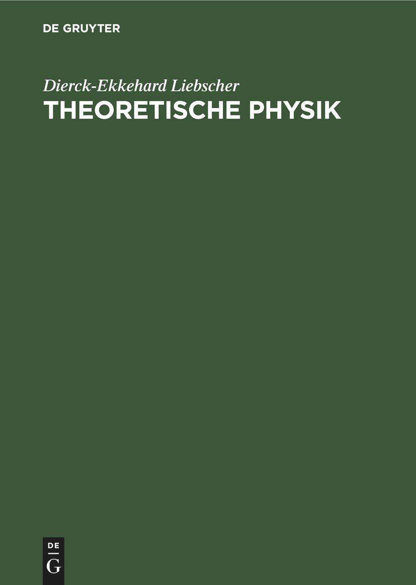 Vorderes Coverbild Theoretische Physik