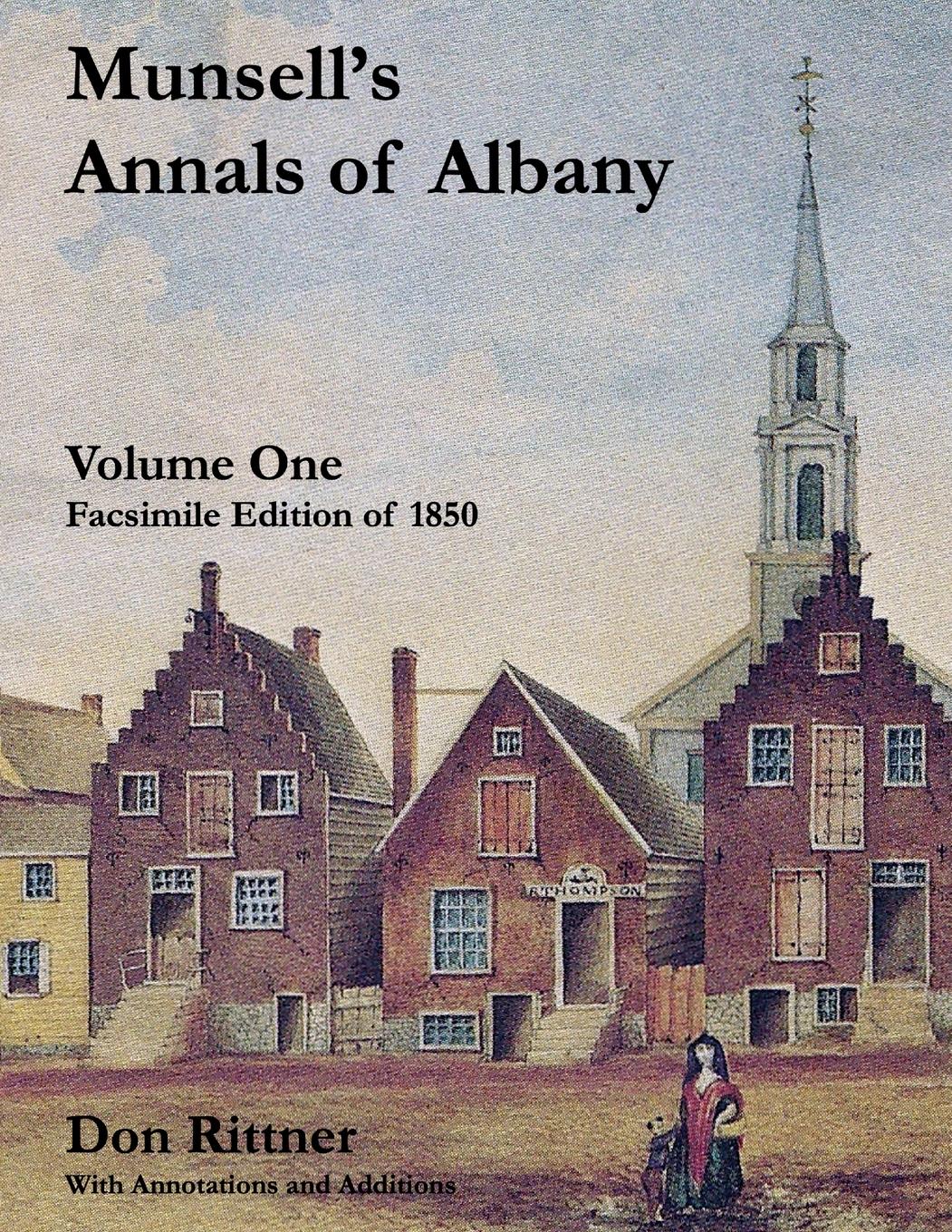 Vorderes Coverbild Munsell's Annals of Albany, 1850  Volume One
