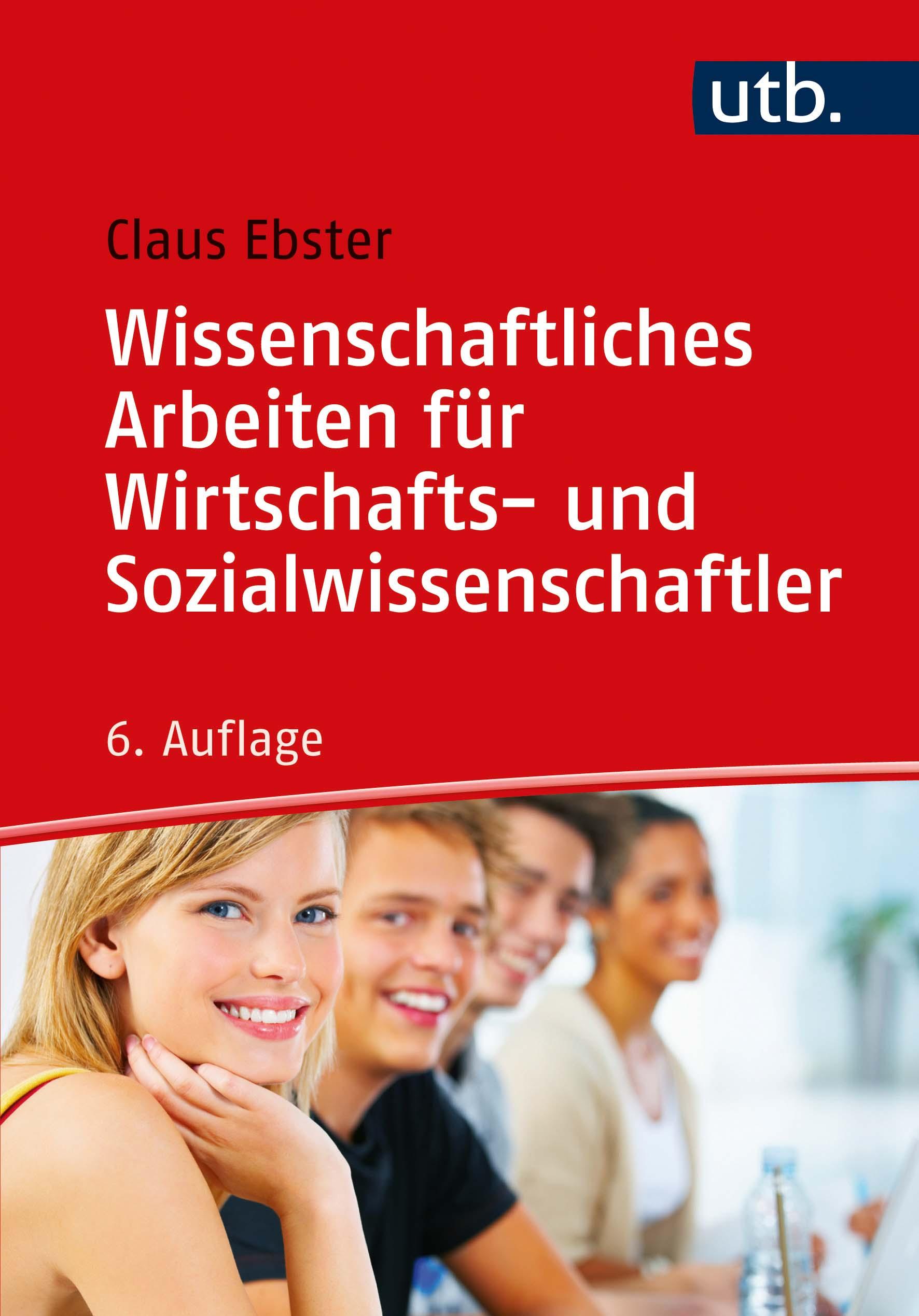 Vorderes Coverbild Wissenschaftliches Arbeiten für Wirtschafts- und Sozialwissenschaftler