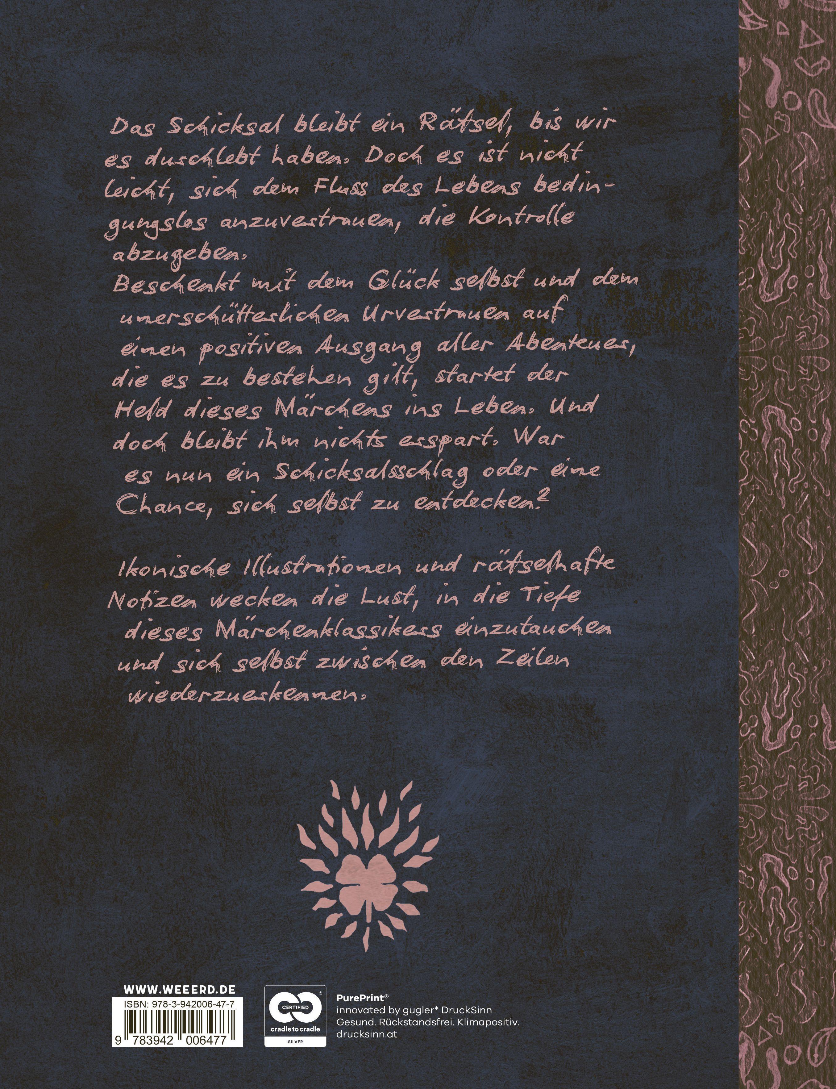 Beispielinhalt (Bild) Der Teufel mit den drei goldenen Haaren