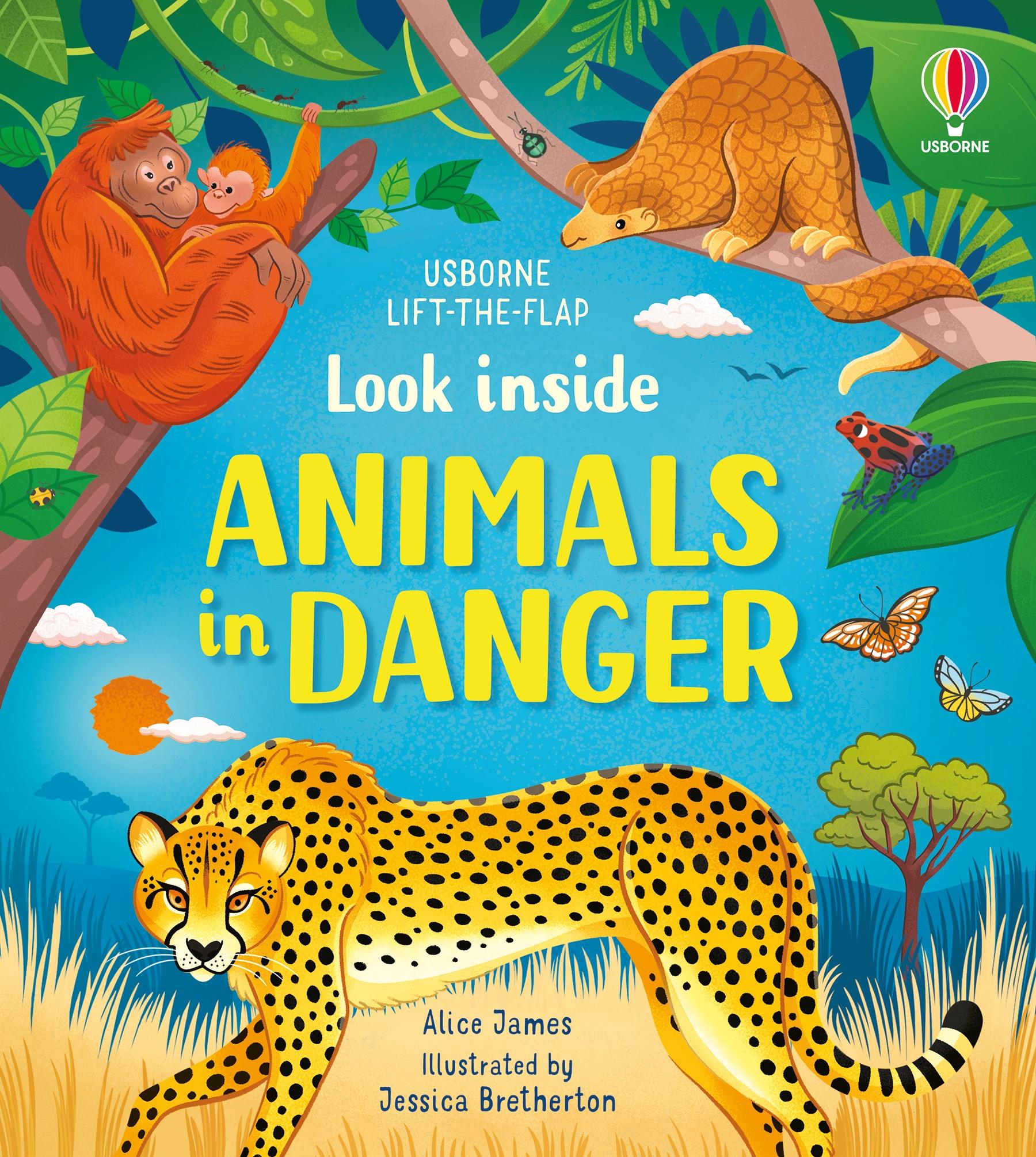 Vorderes Coverbild Look Inside Animals in Danger