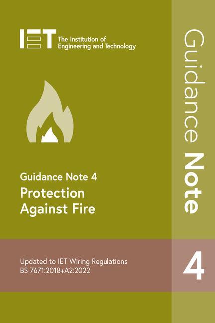Vorderes Coverbild Guidance Note 4: Protection Against Fire