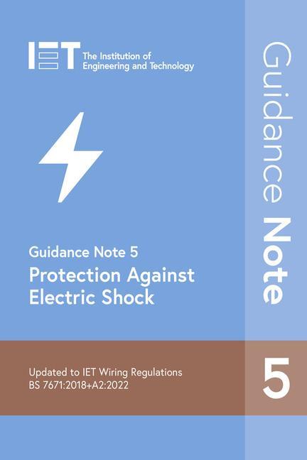 Vorderes Coverbild Guidance Note 5: Protection Against Electric Shock