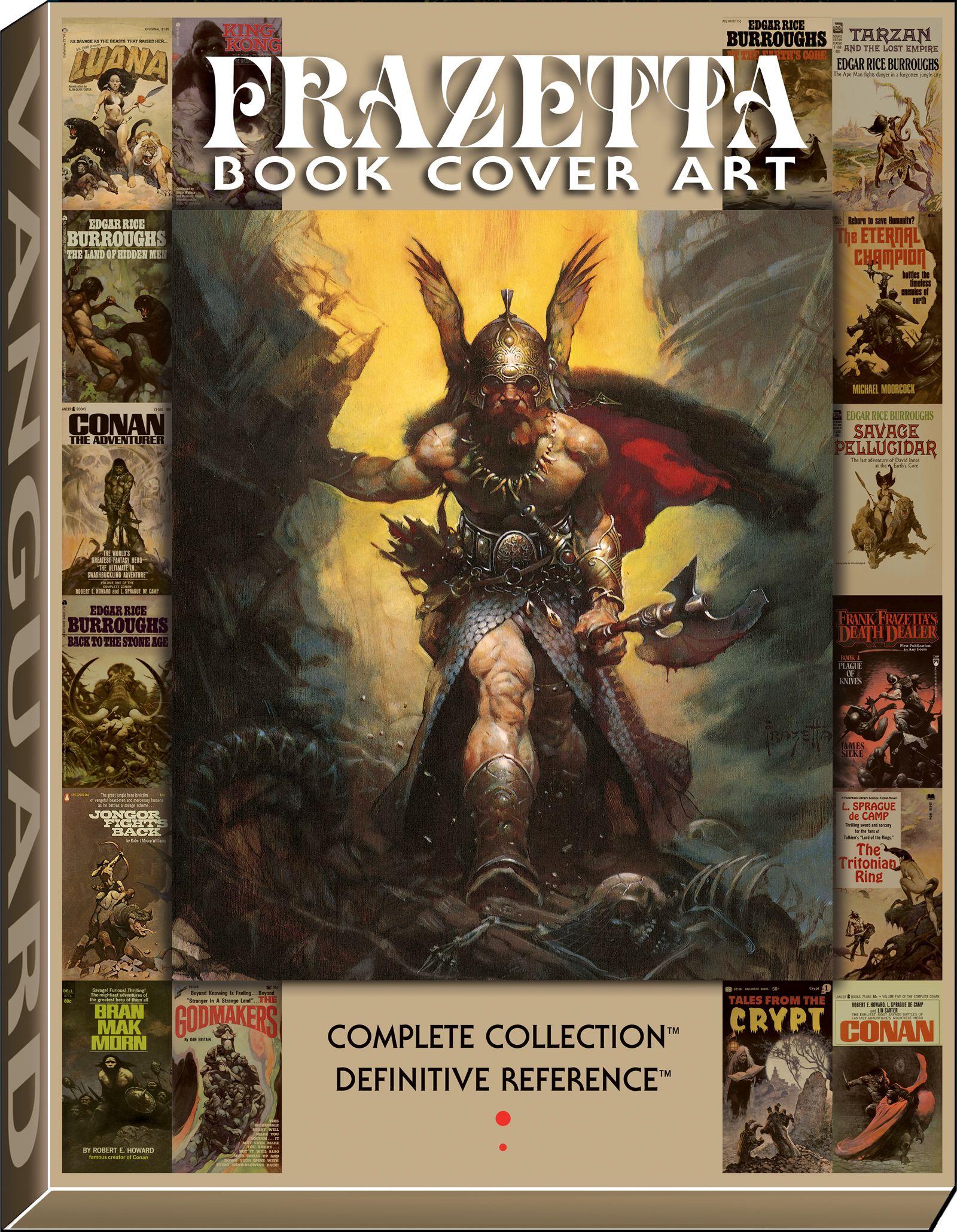 Vorderes Coverbild Frazetta Book Cover Art