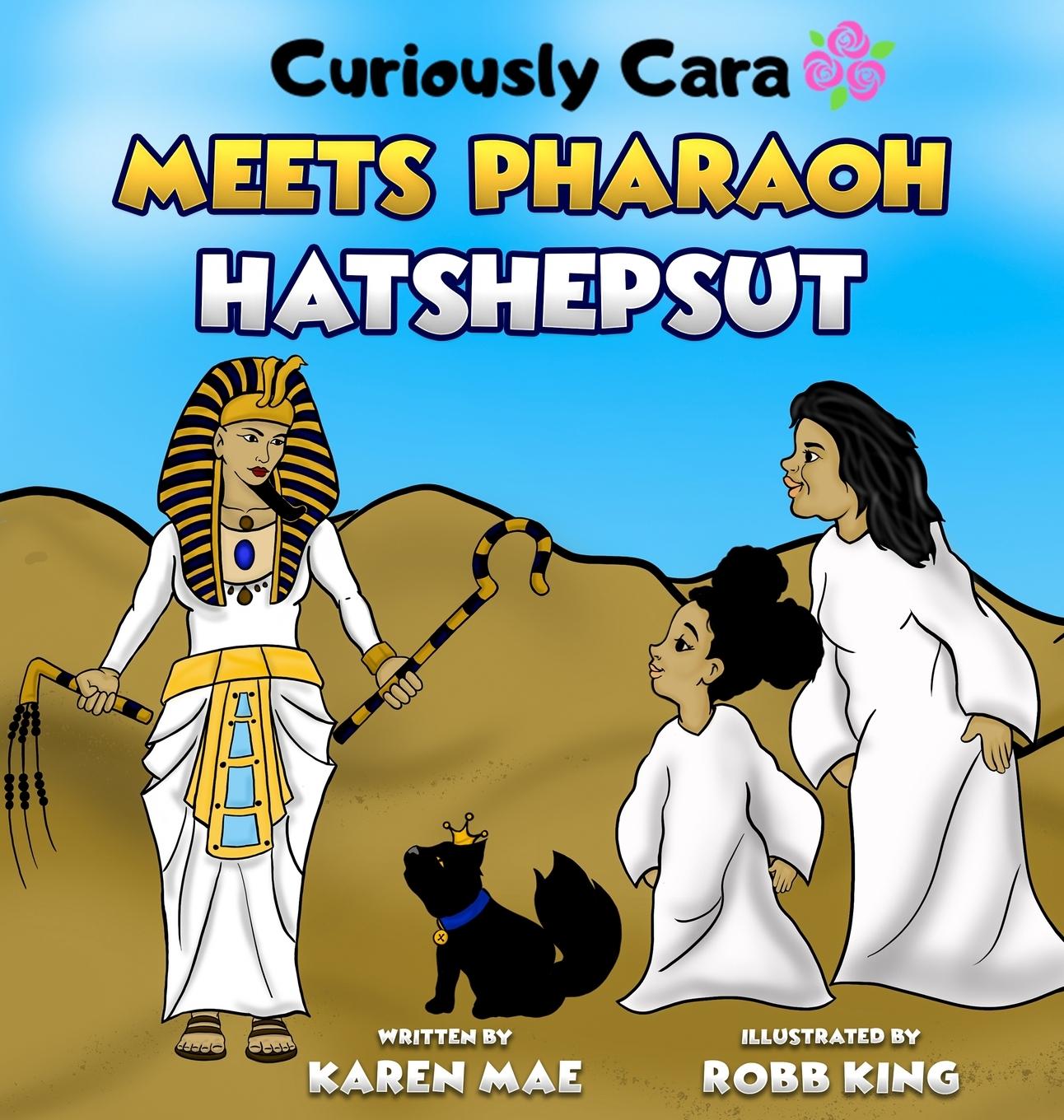 Vorderes Coverbild Curiously Cara Meets Pharaoh Hatshepsut