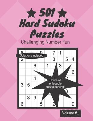Vorderes Coverbild 501 Hard Sudoku Puzzles: Challenging Number Fun