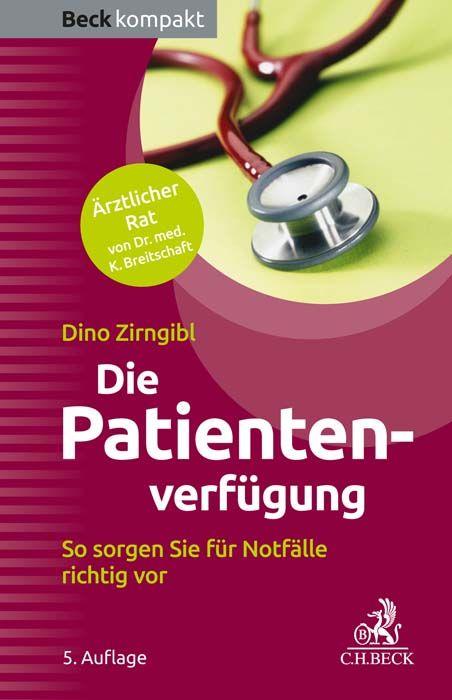 Vorderes Coverbild Die Patientenverfügung