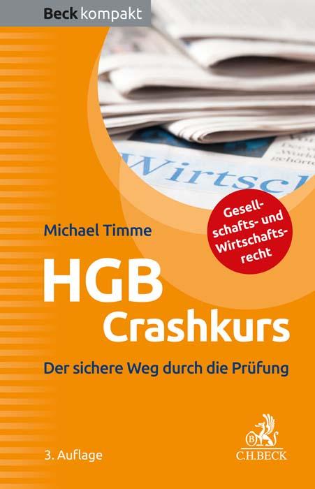 Vorderes Coverbild HGB Crashkurs