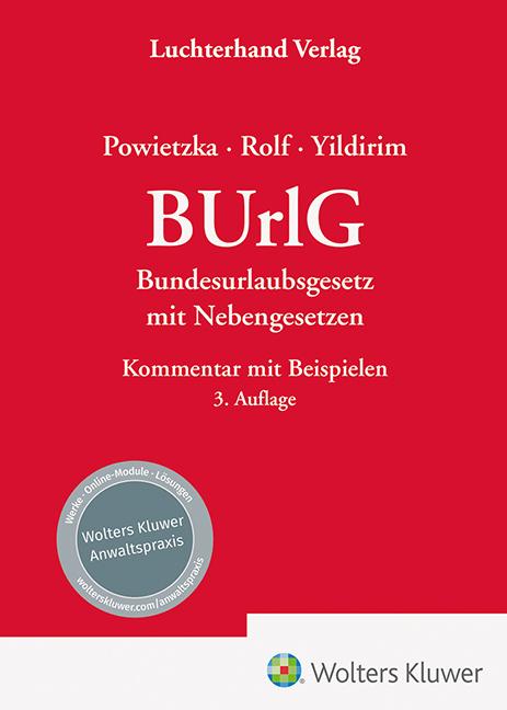 Vorderes Coverbild BUrlG - Kommentar