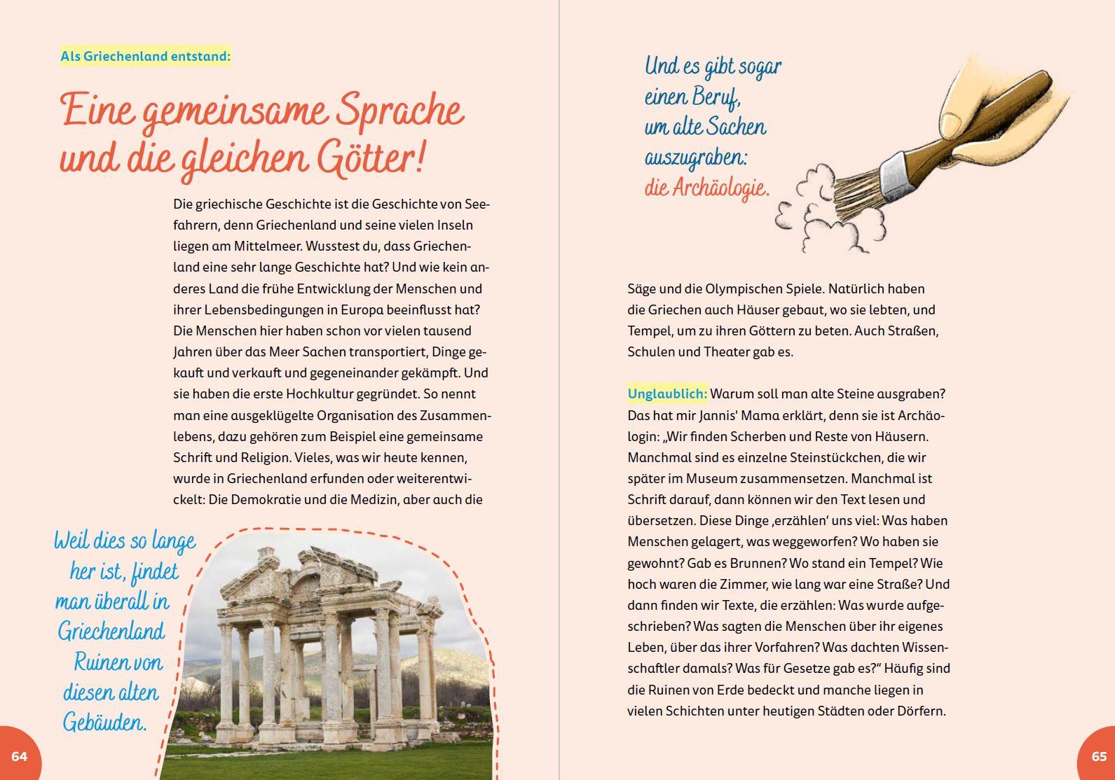 Beispielinhalt (Bild) Griechenland for kids