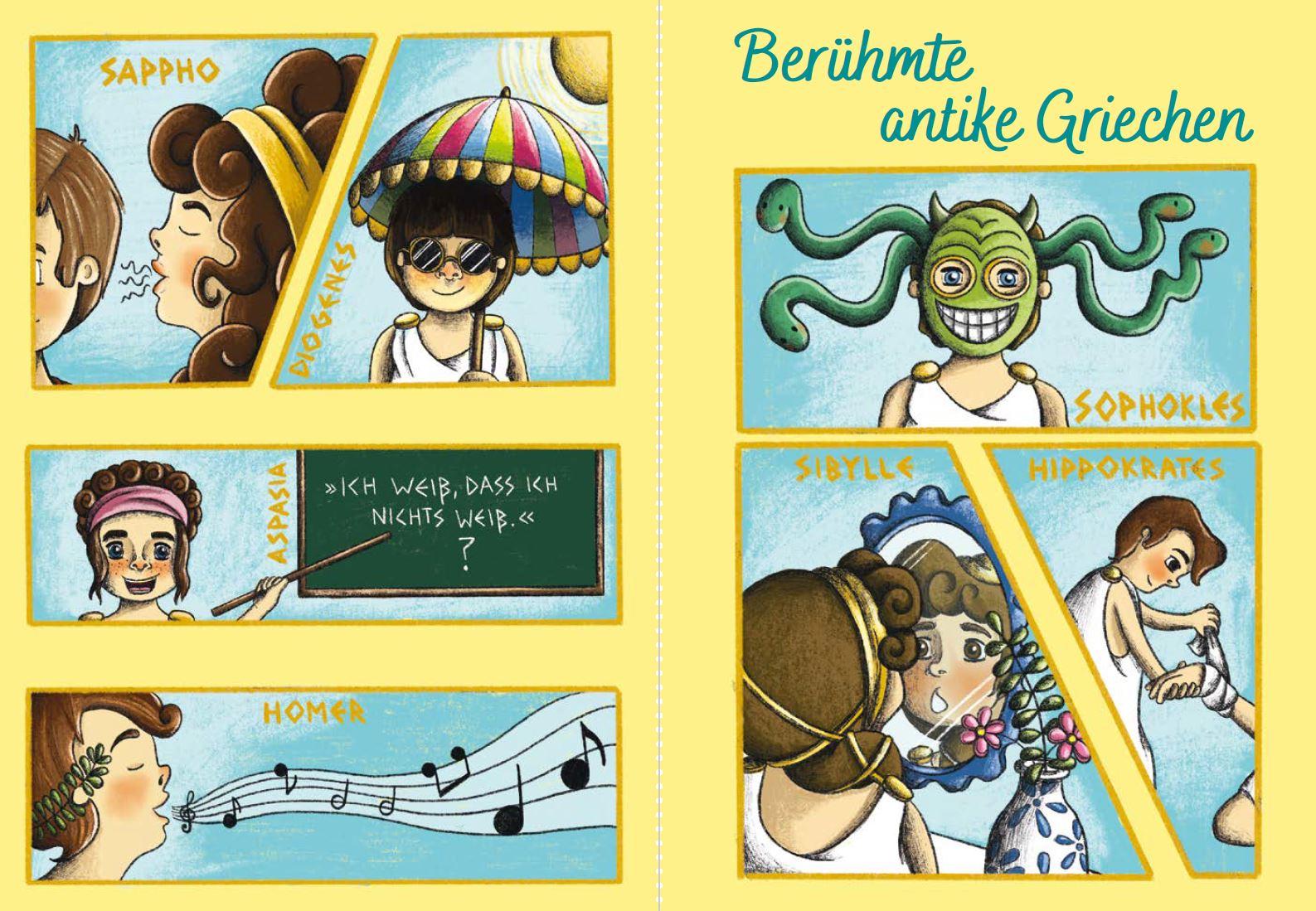 Beispielinhalt (Bild) Griechenland for kids