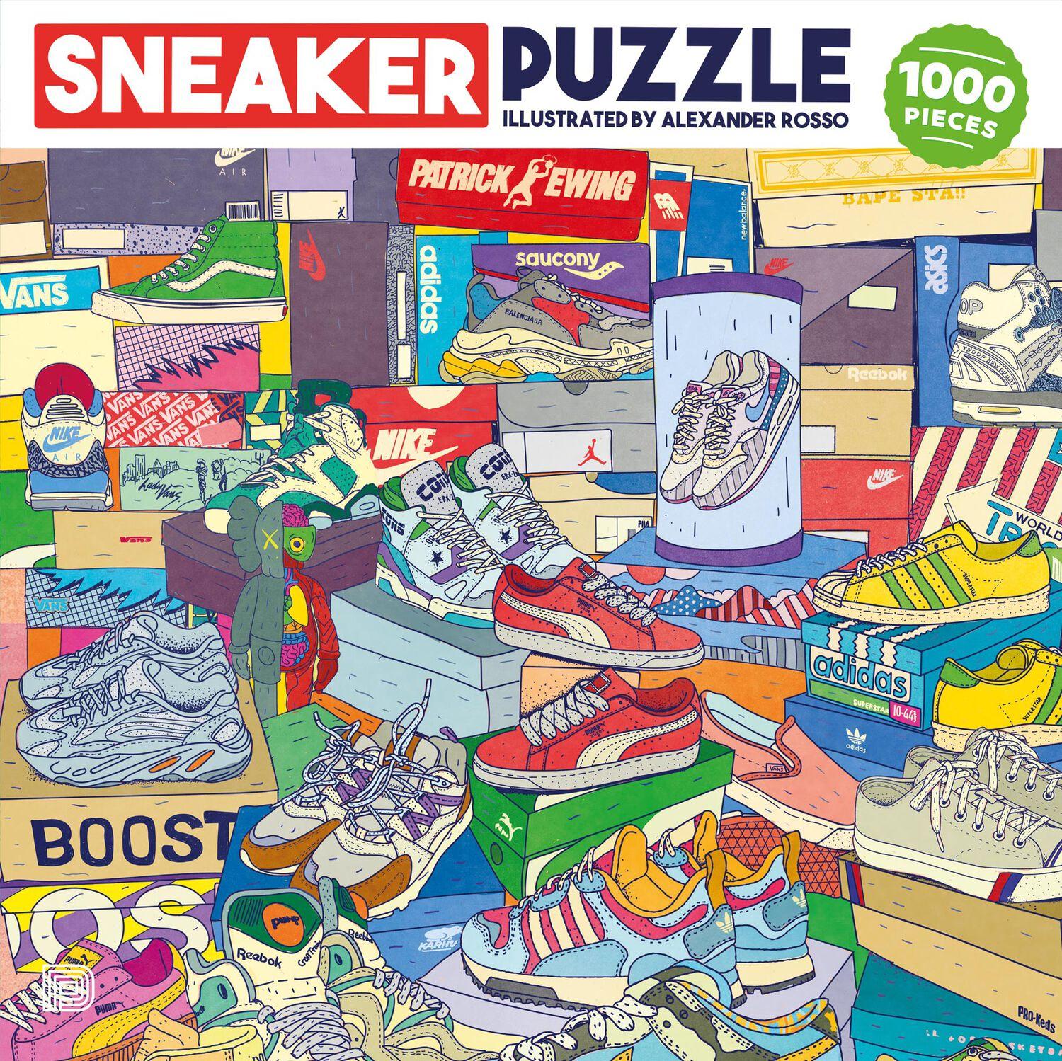 Vorderes Coverbild Sneaker Puzzle: 1000 Pieces