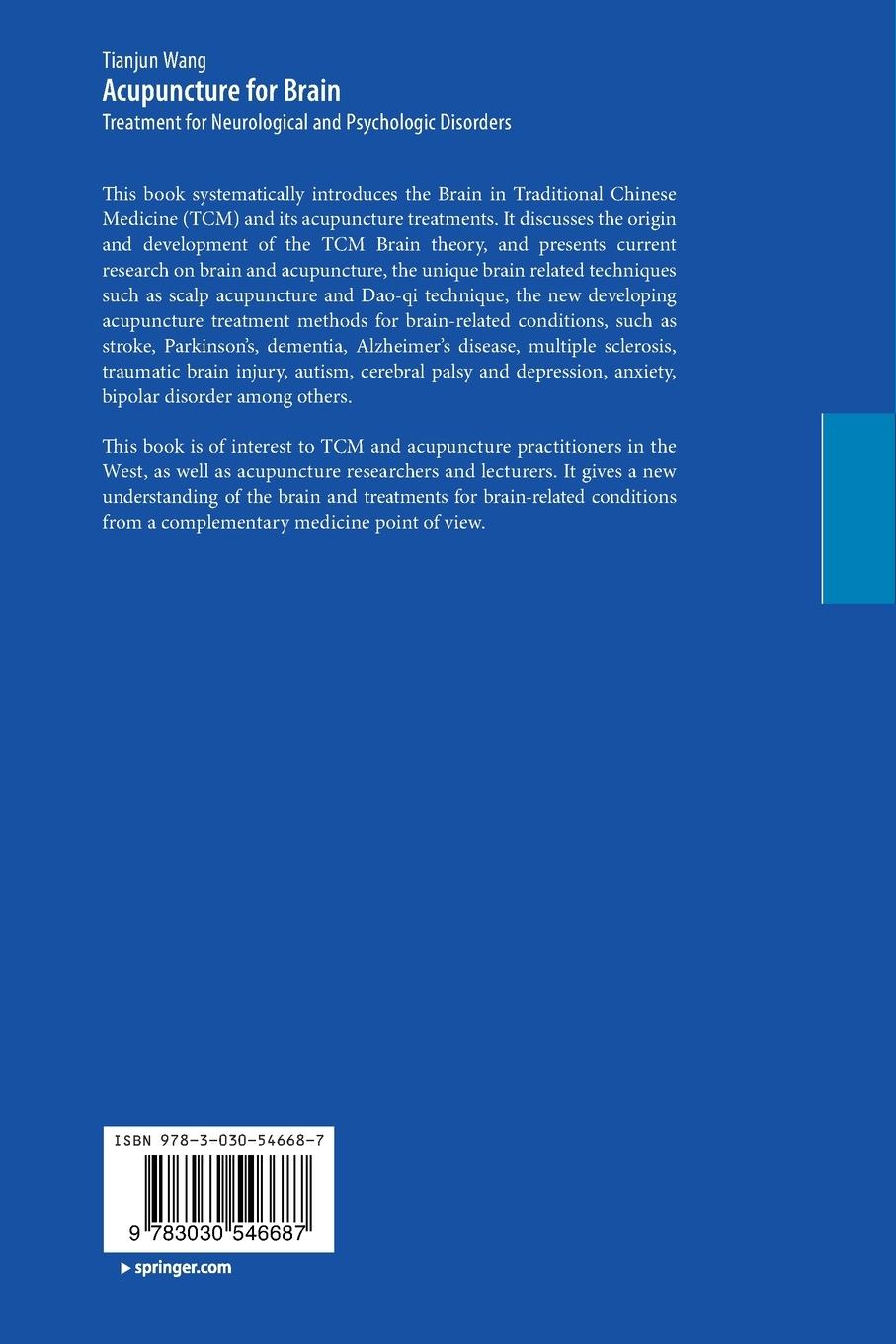 Rückseitencover Acupuncture for Brain