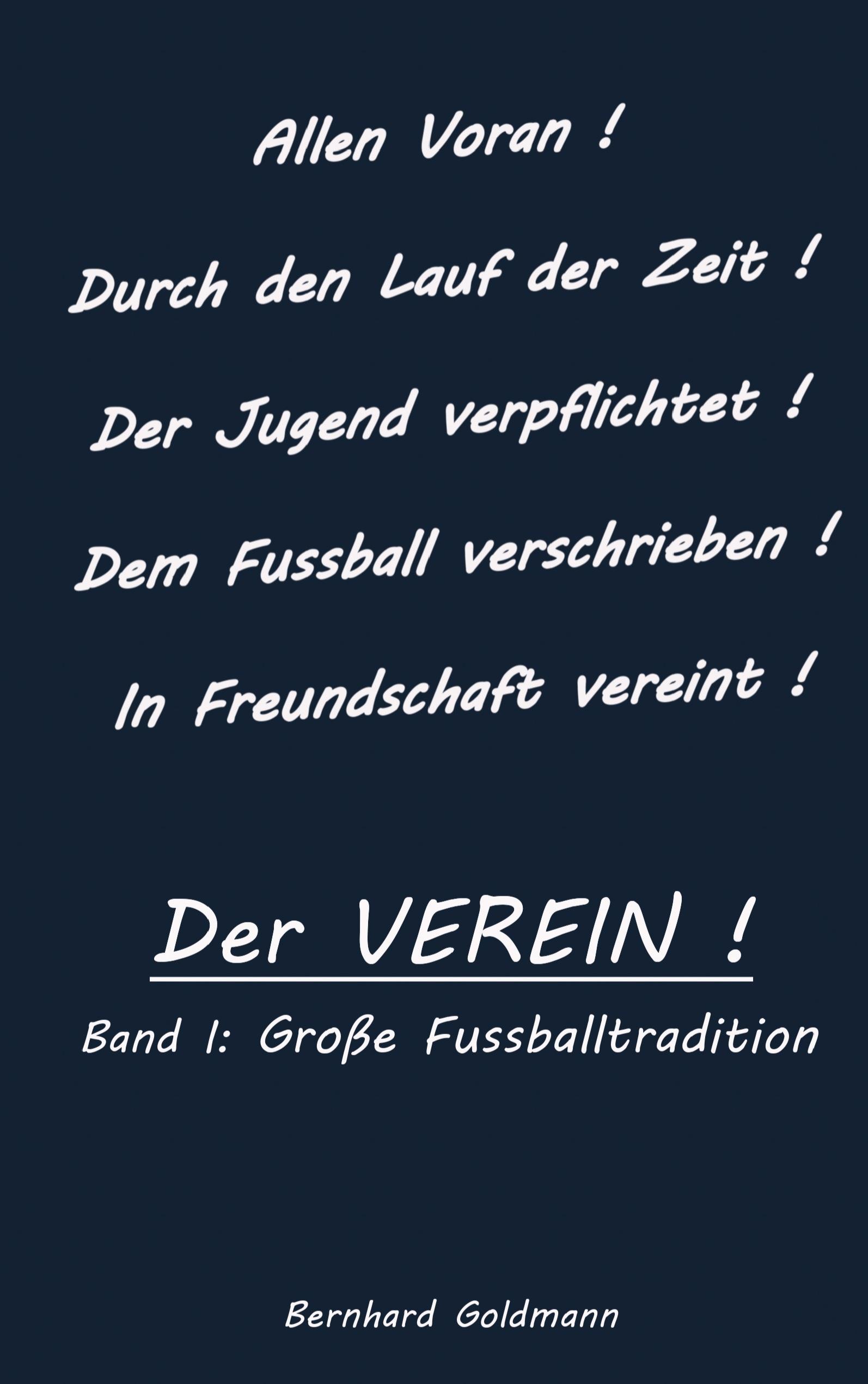 Vorderes Coverbild Der VEREIN!