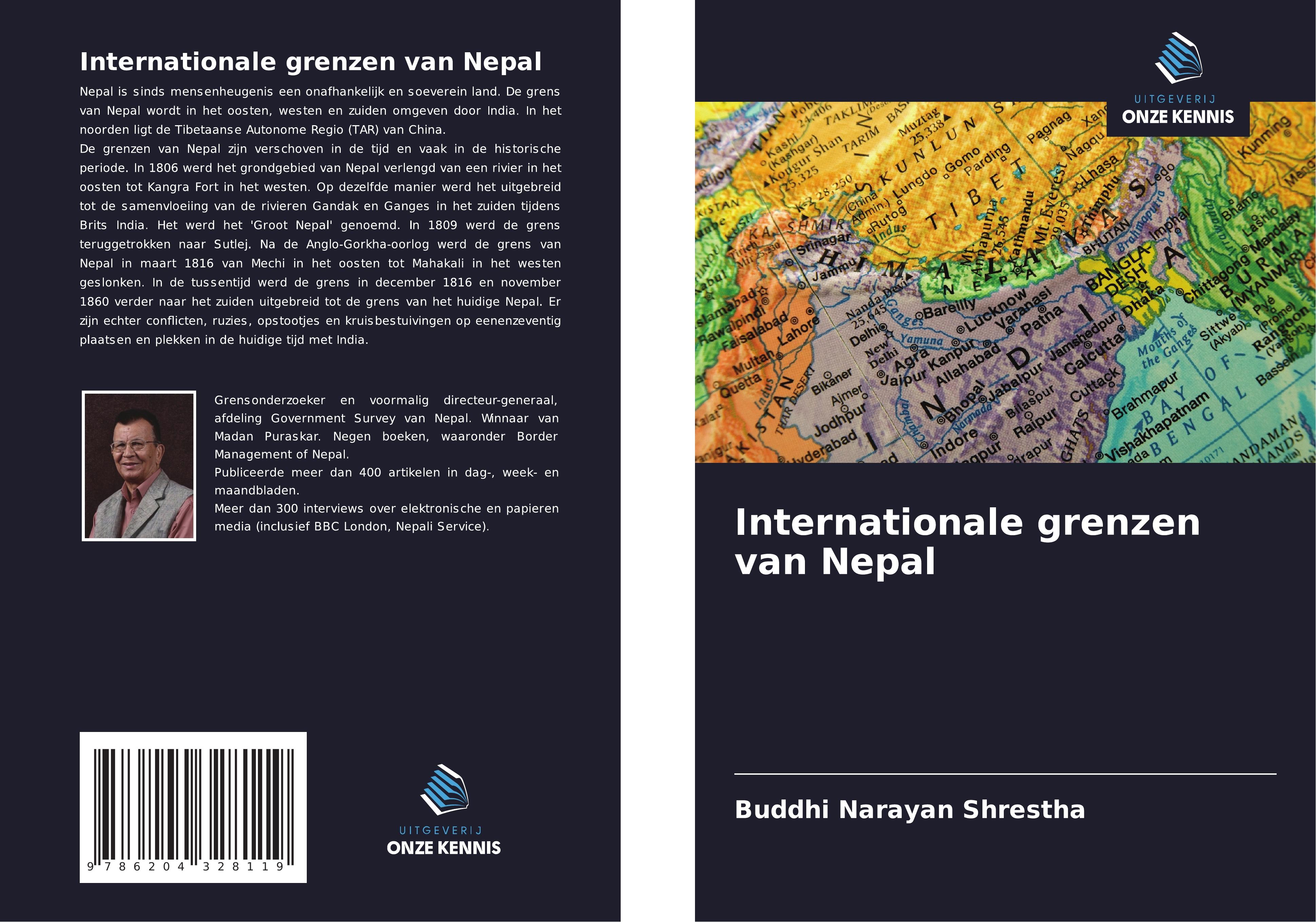 Vorderes Coverbild Internationale grenzen van Nepal