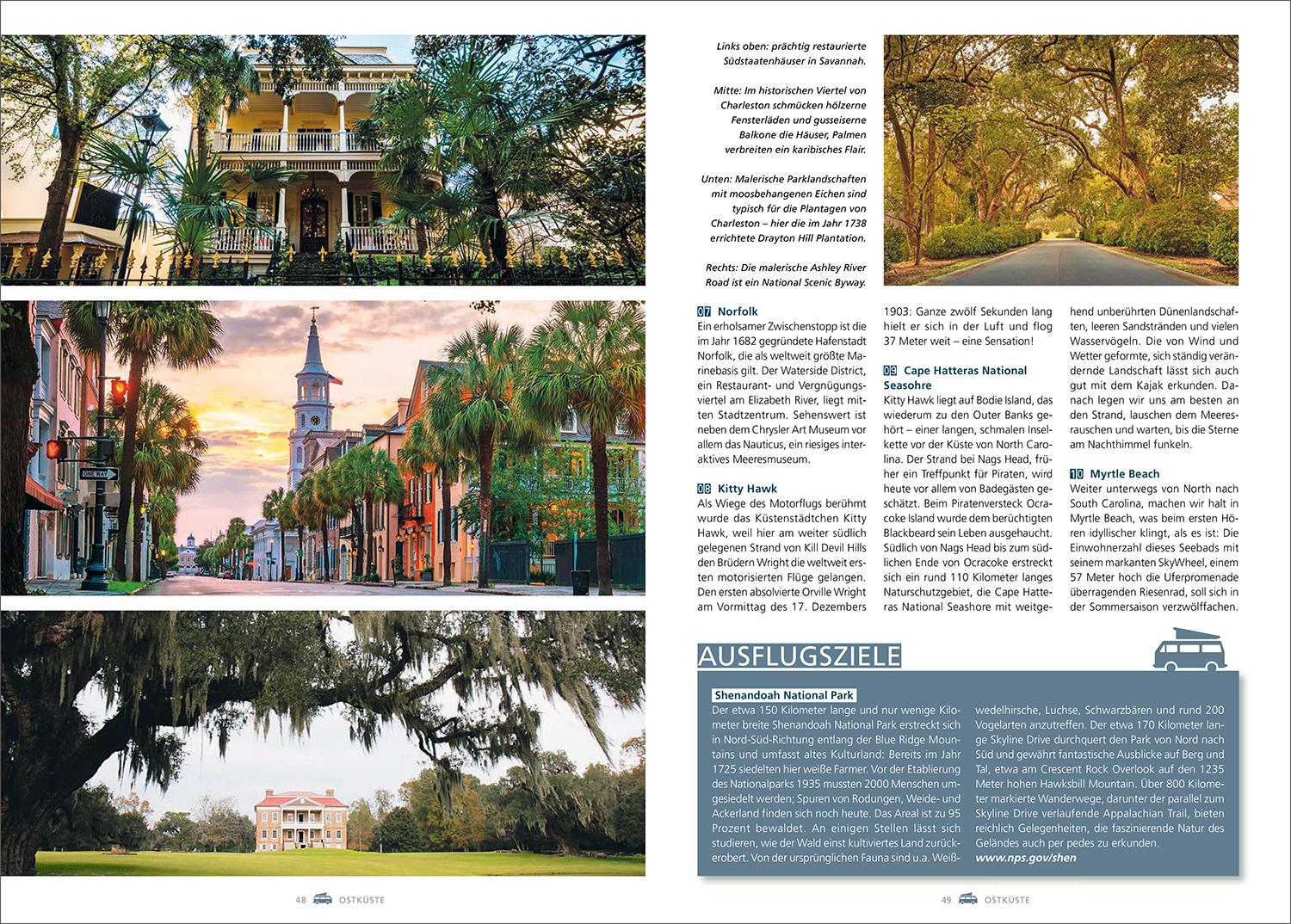 Beispielinhalt (Bild) KUNTH Mit dem Wohnmobil durch die USA