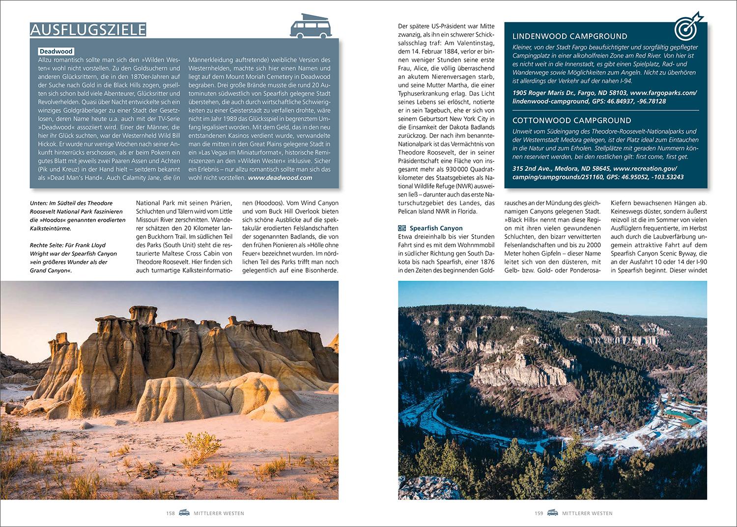 Beispielinhalt (Bild) KUNTH Mit dem Wohnmobil durch die USA