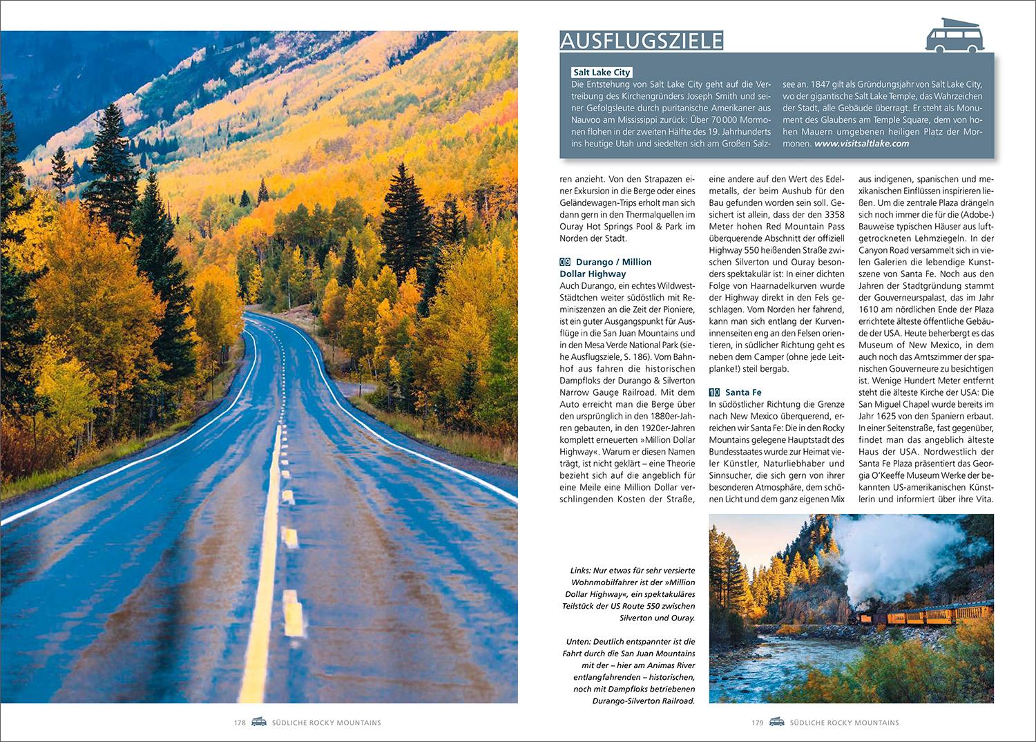 Beispielinhalt (Bild) KUNTH Mit dem Wohnmobil durch die USA