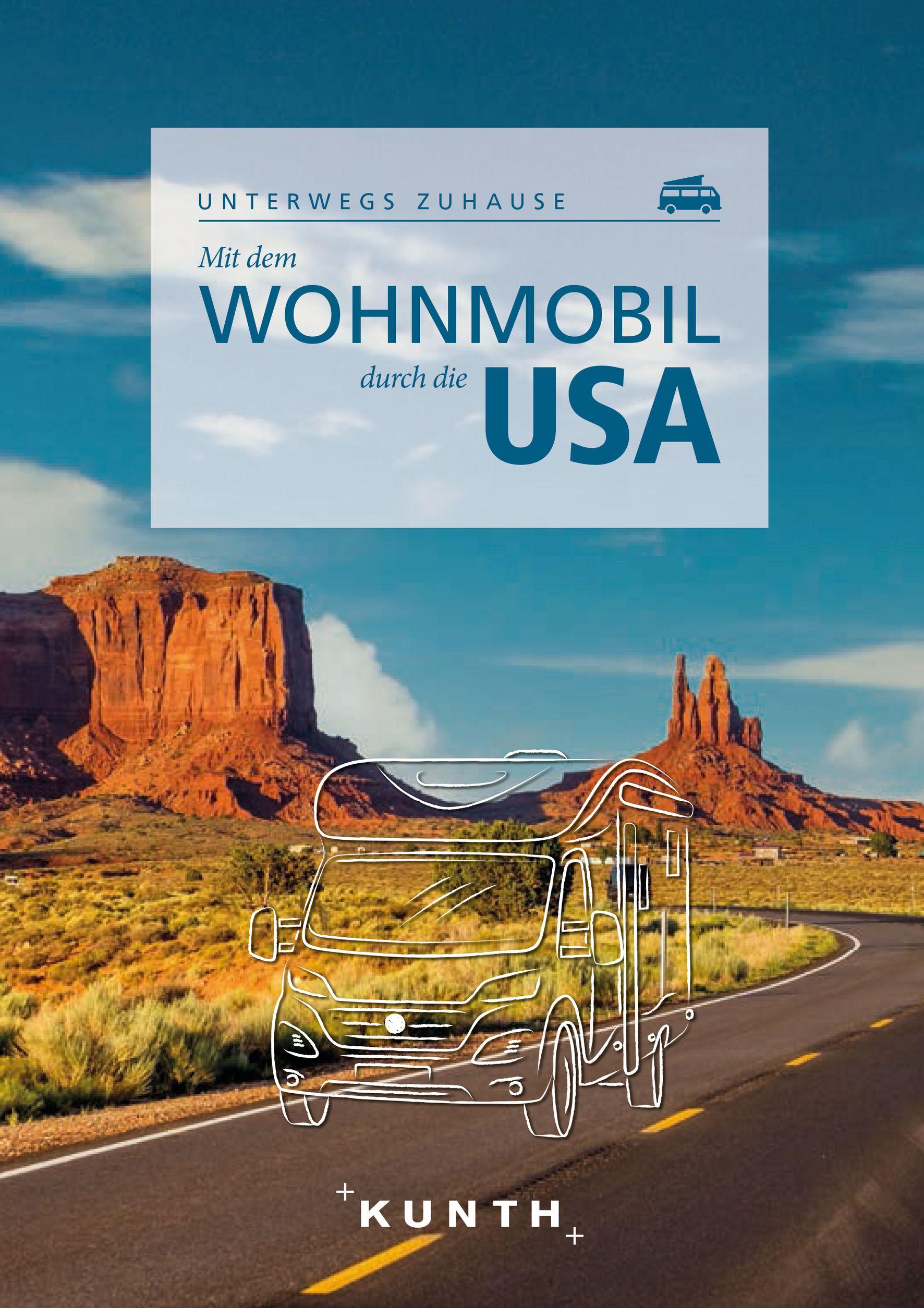 Vorderes Coverbild KUNTH Mit dem Wohnmobil durch die USA