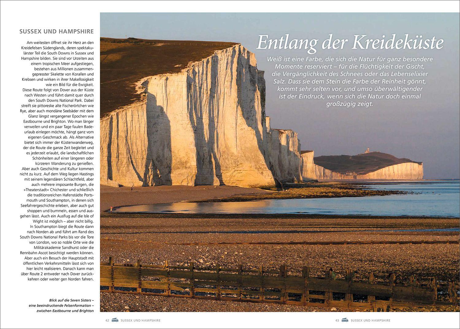 Beispielinhalt (Bild) KUNTH Mit dem Wohnmobil durch England & Wales