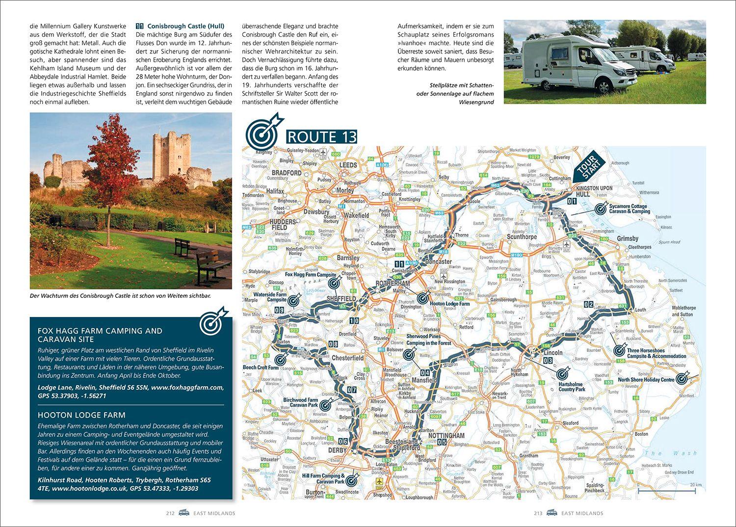 Beispielinhalt (Bild) KUNTH Mit dem Wohnmobil durch England & Wales