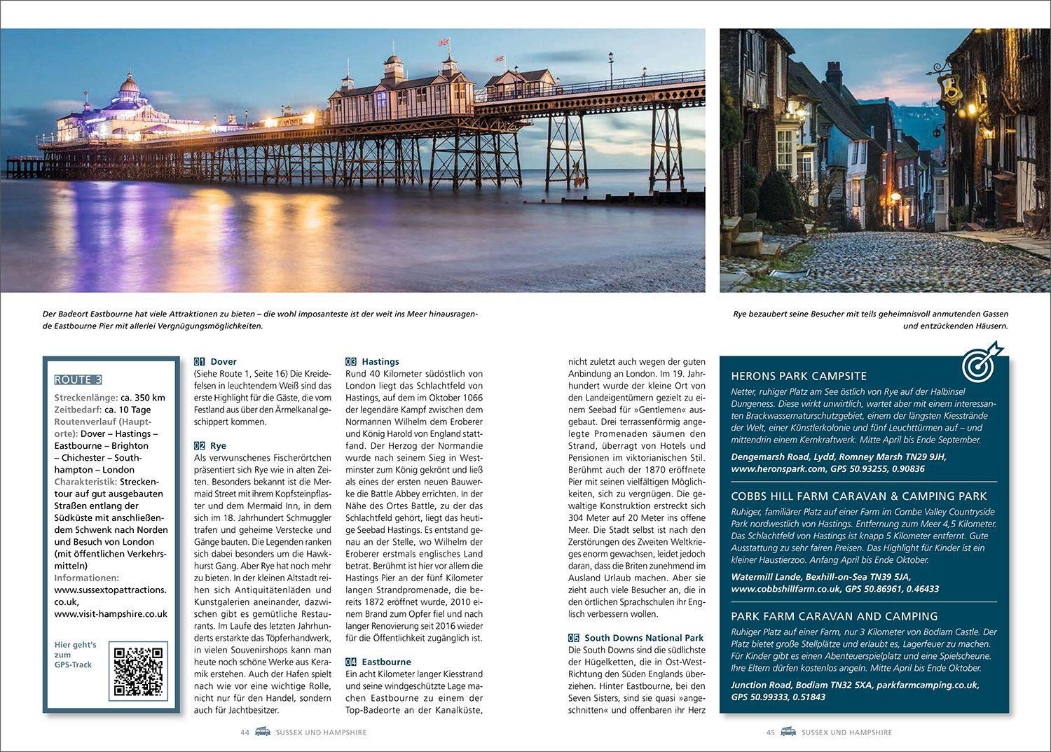 Beispielinhalt (Bild) KUNTH Mit dem Wohnmobil durch England & Wales