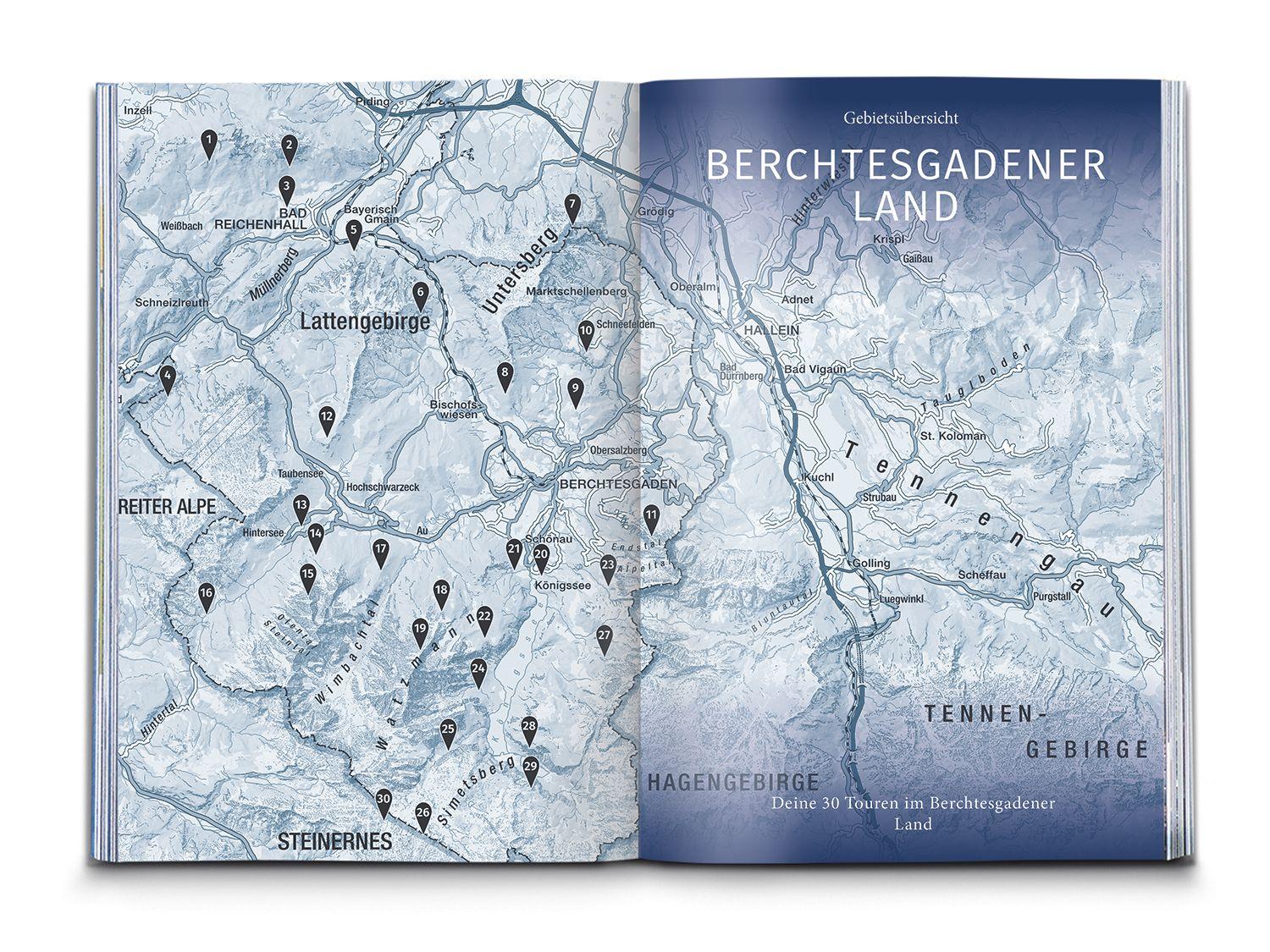 Beispielinhalt (Bild) KOMPASS Dein Augenblick Berchtesgadener Land